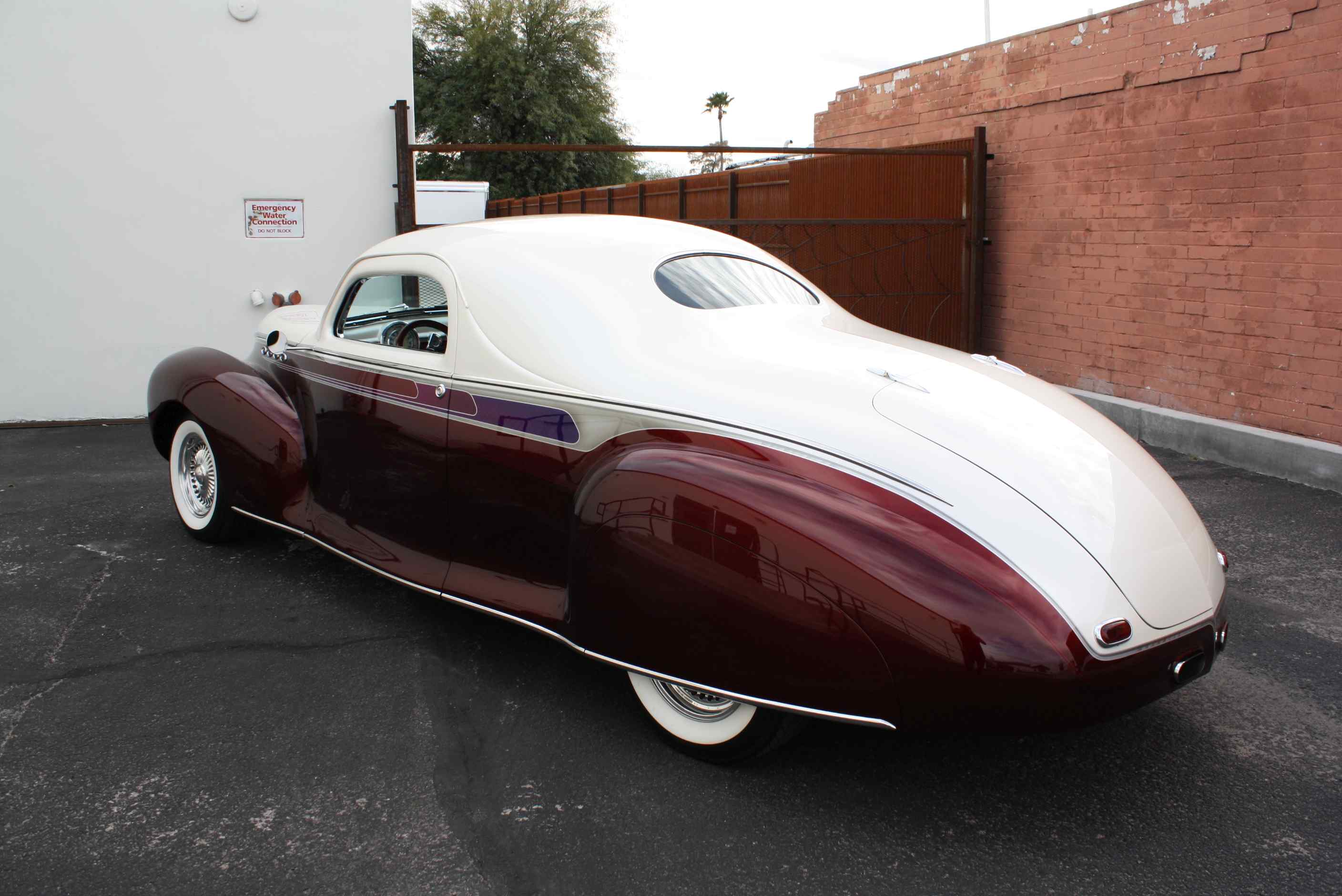 1941 Lincoln Custom Zephyr 3 window Coupe