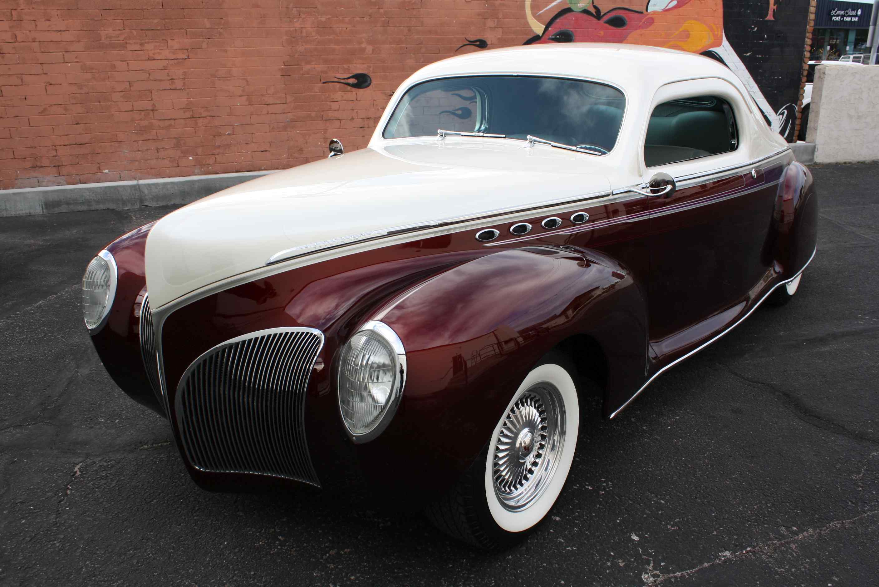 1941 Lincoln Custom Zephyr 3 window Coupe