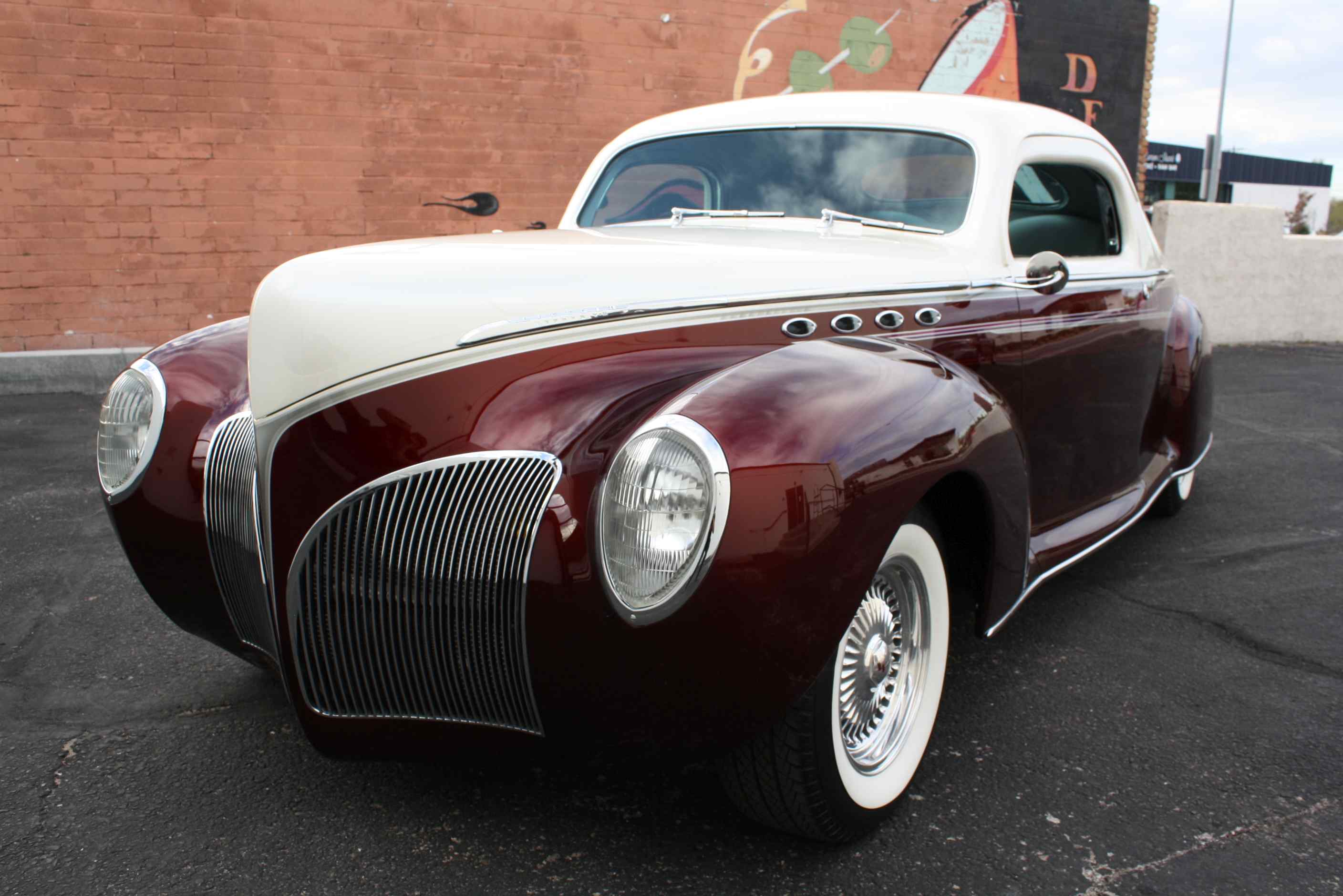 1941 Lincoln Custom Zephyr 3 window Coupe