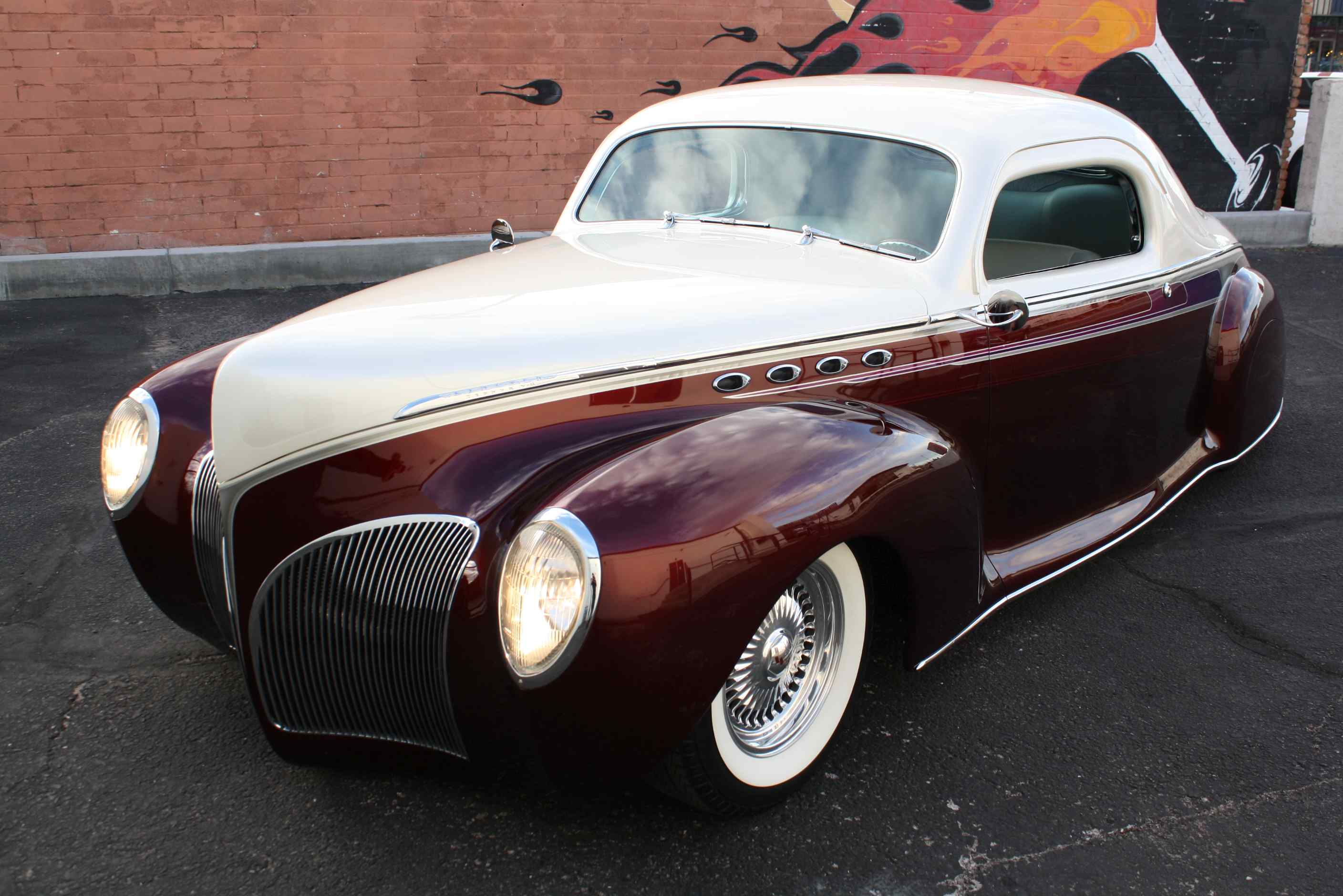 1941 Lincoln Custom Zephyr 3 window Coupe