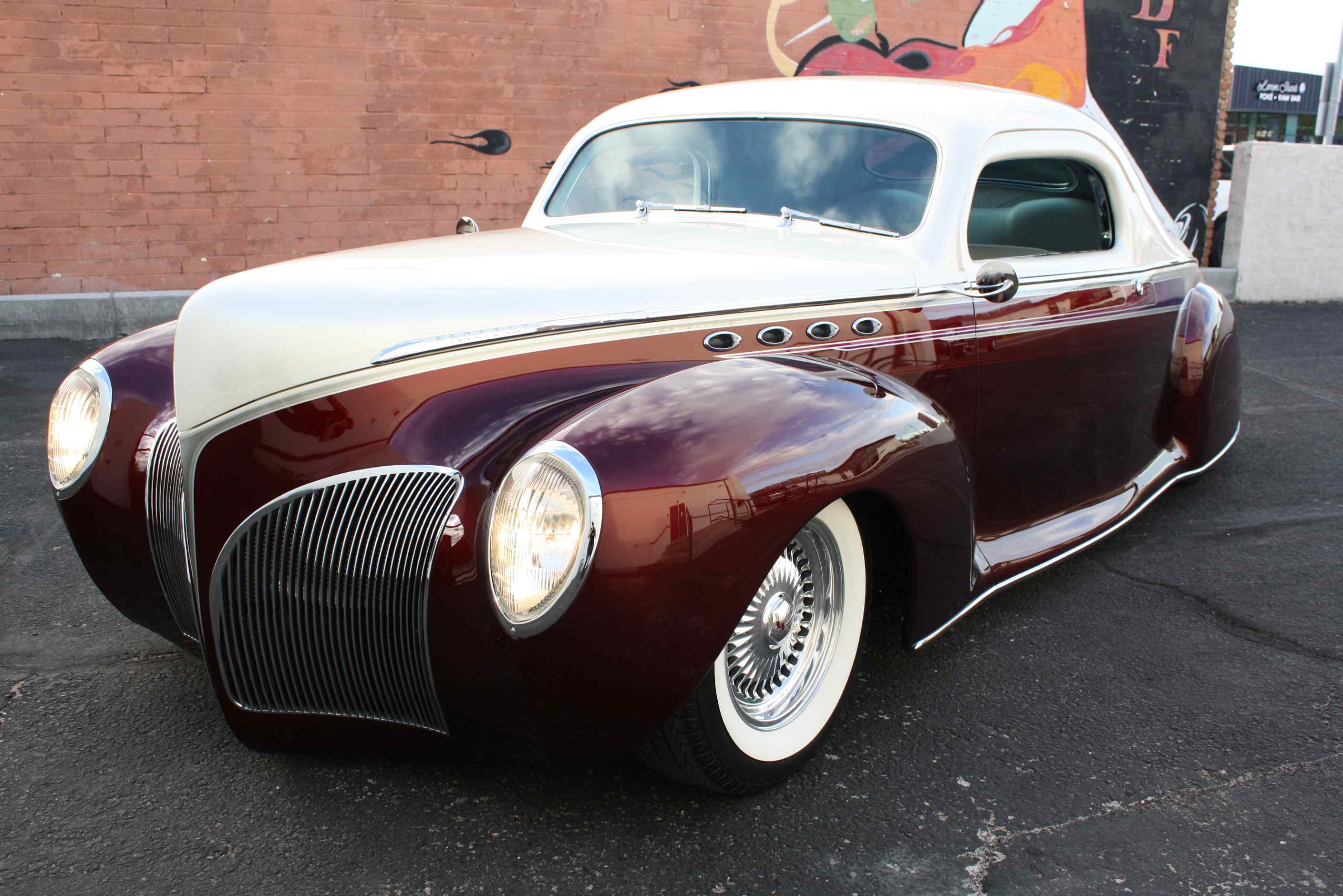 1941 Lincoln Custom Zephyr 3 window Coupe