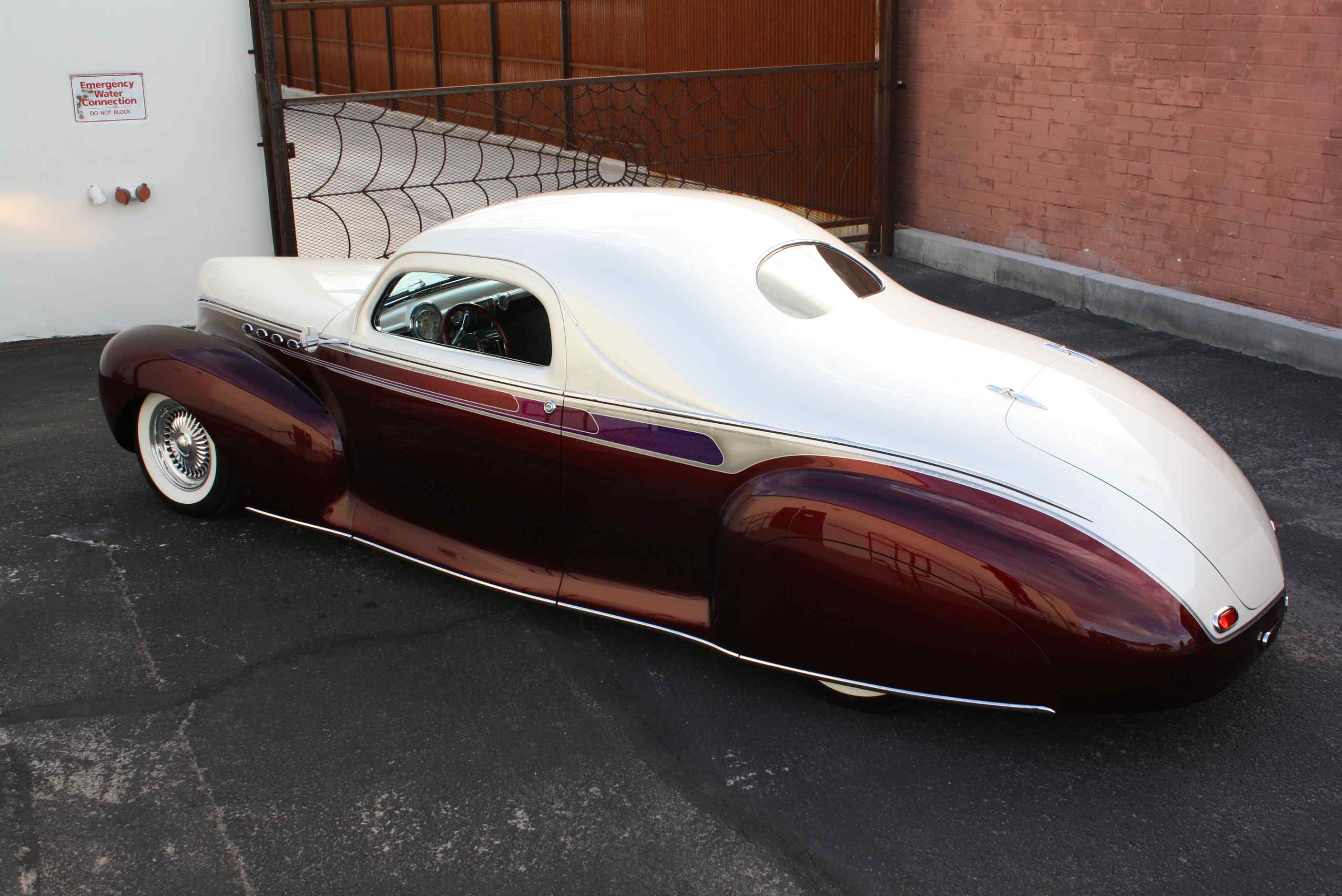 1941 Lincoln Custom Zephyr 3 window Coupe