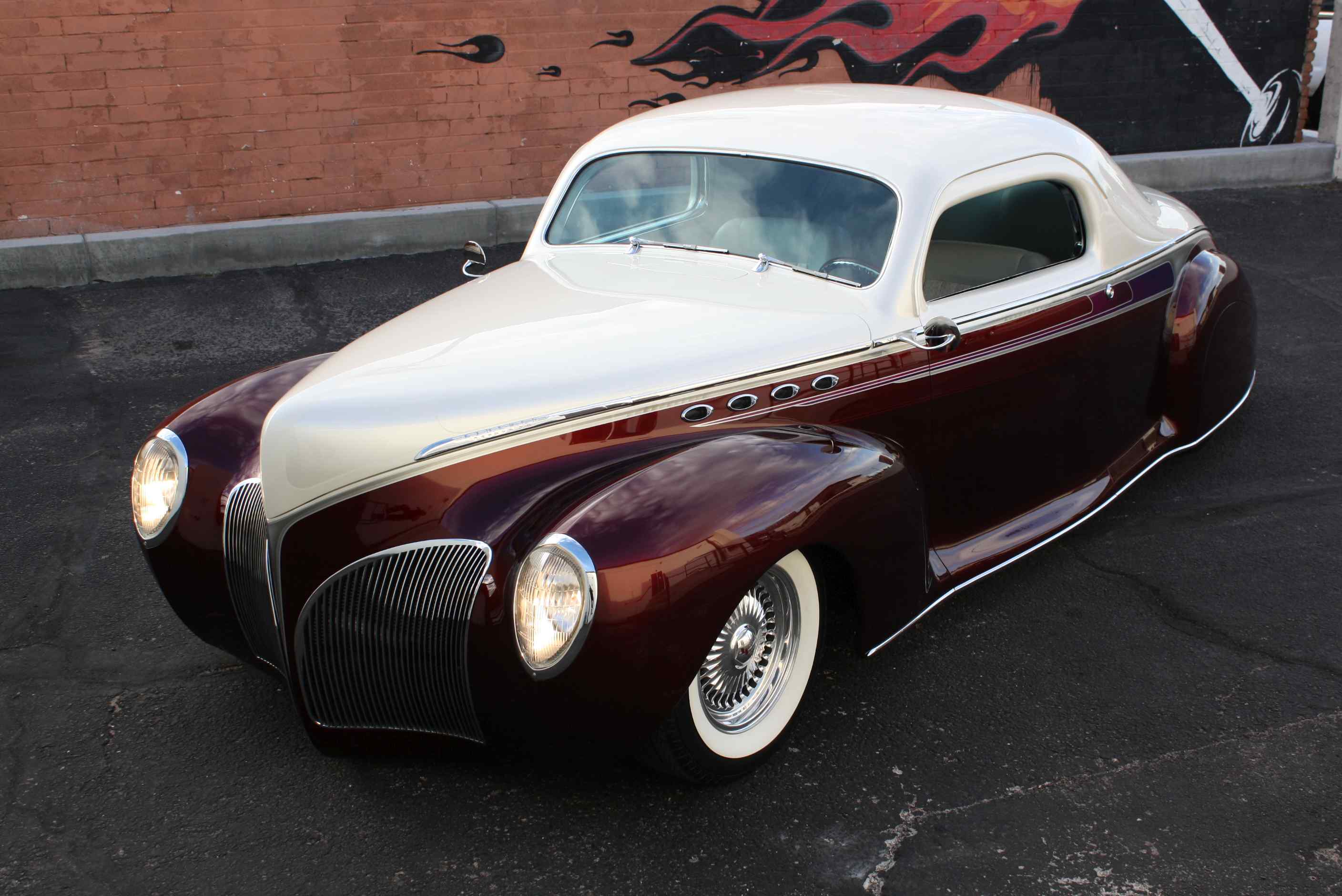 1941 Lincoln Custom Zephyr 3 window Coupe