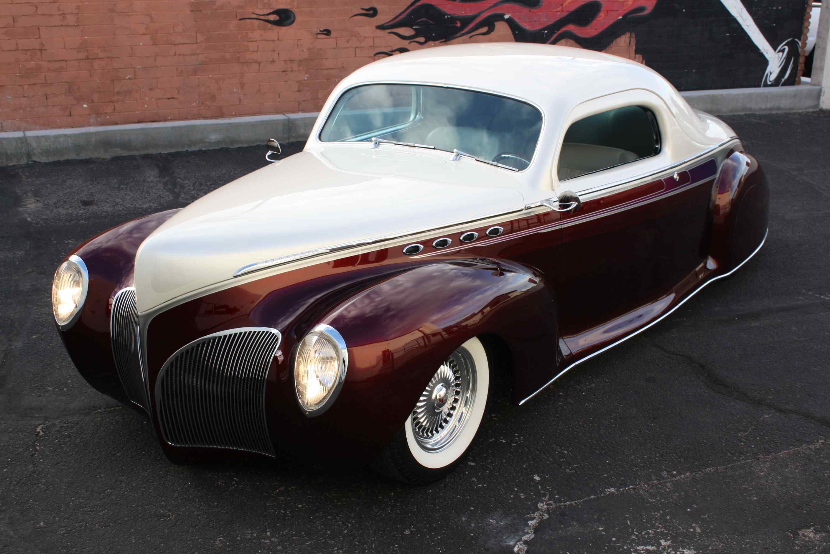 1941 Lincoln Custom Zephyr 3 window Coupe