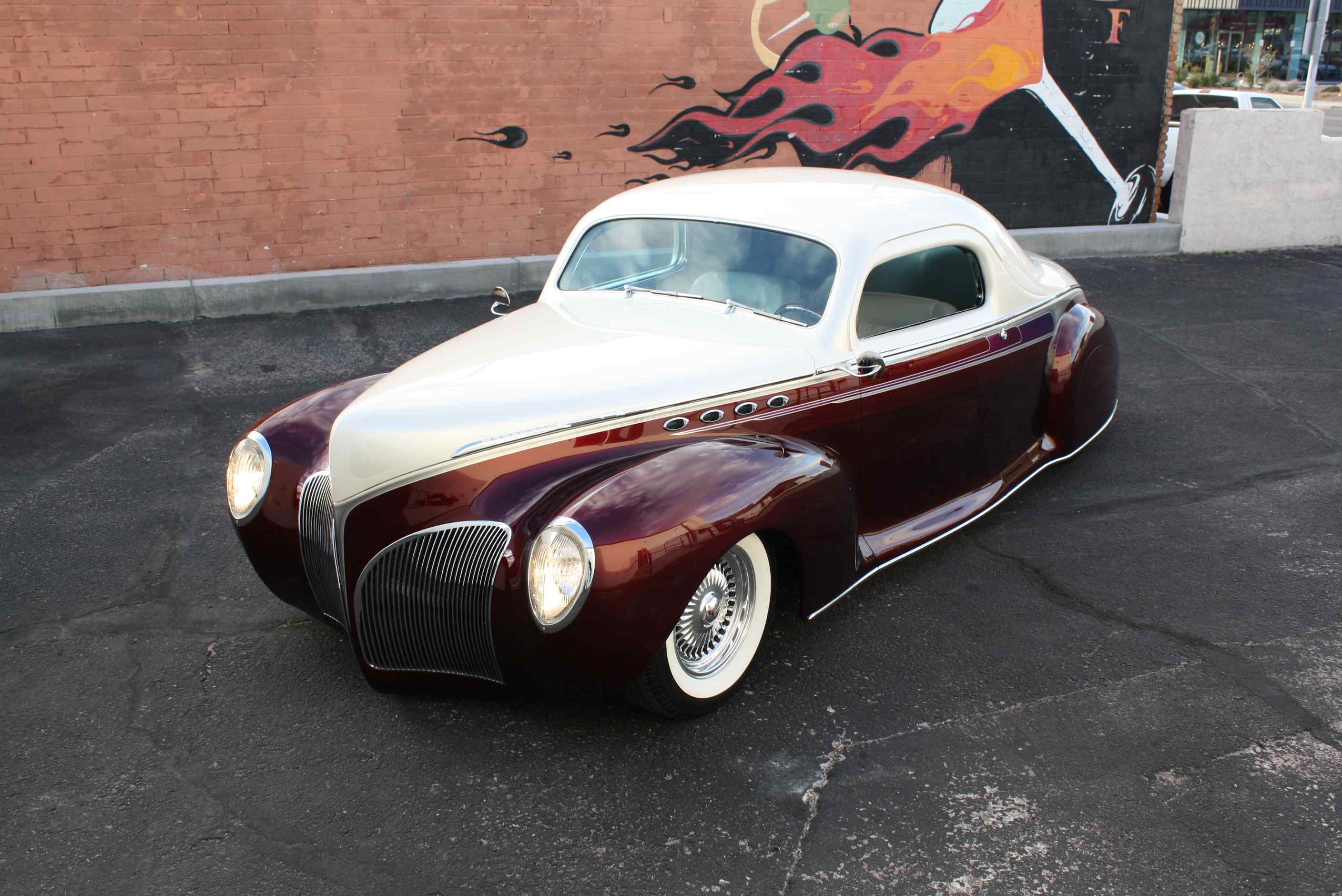 1941 Lincoln Custom Zephyr 3 window Coupe