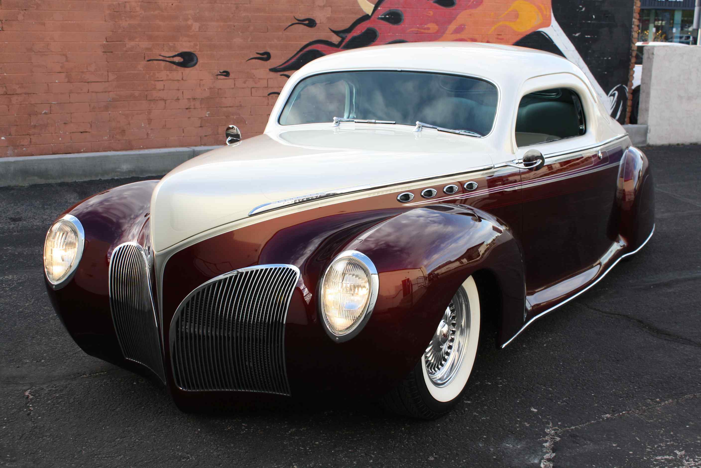 1941 Lincoln Custom Zephyr 3 window Coupe