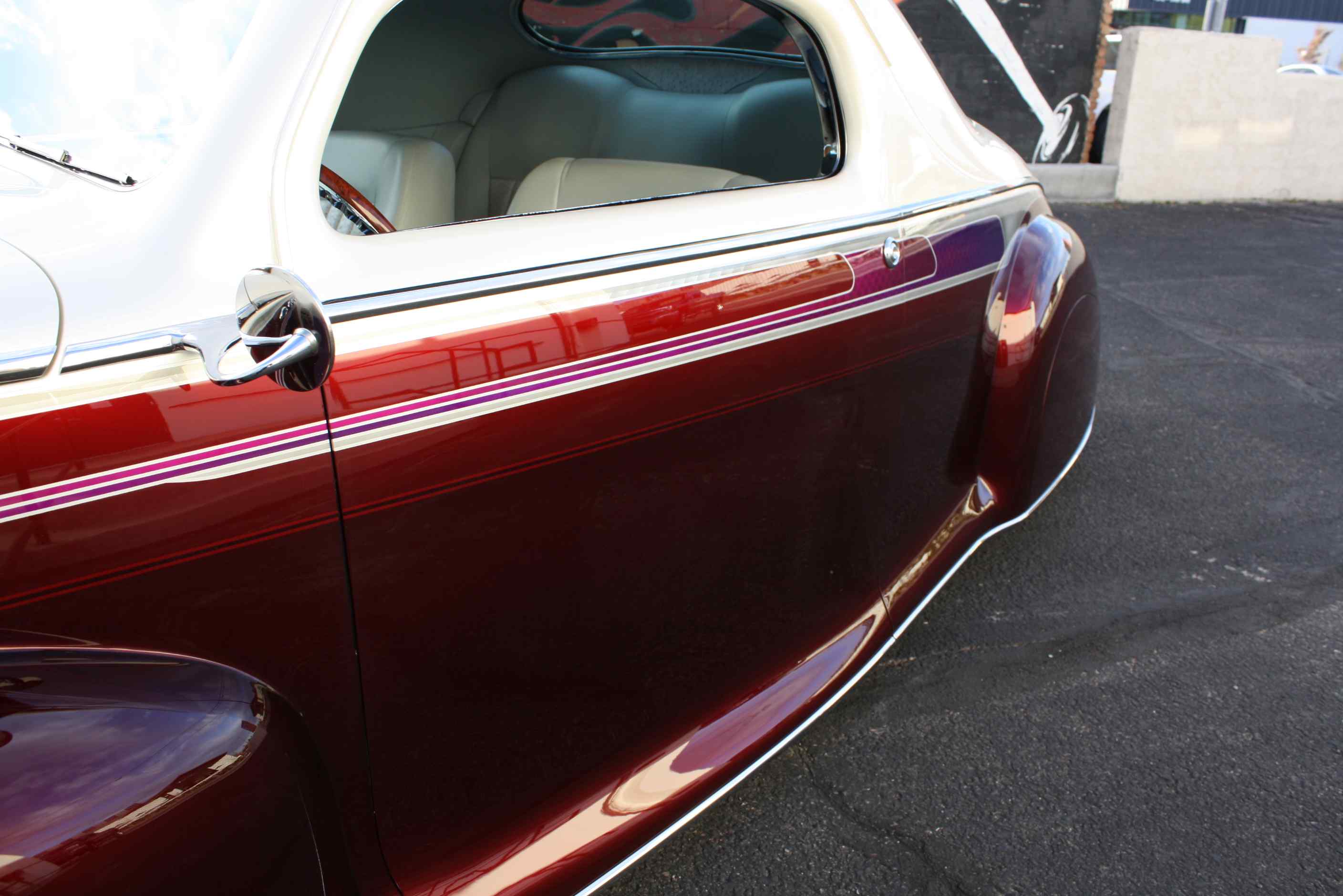1941 Lincoln Custom Zephyr 3 window Coupe