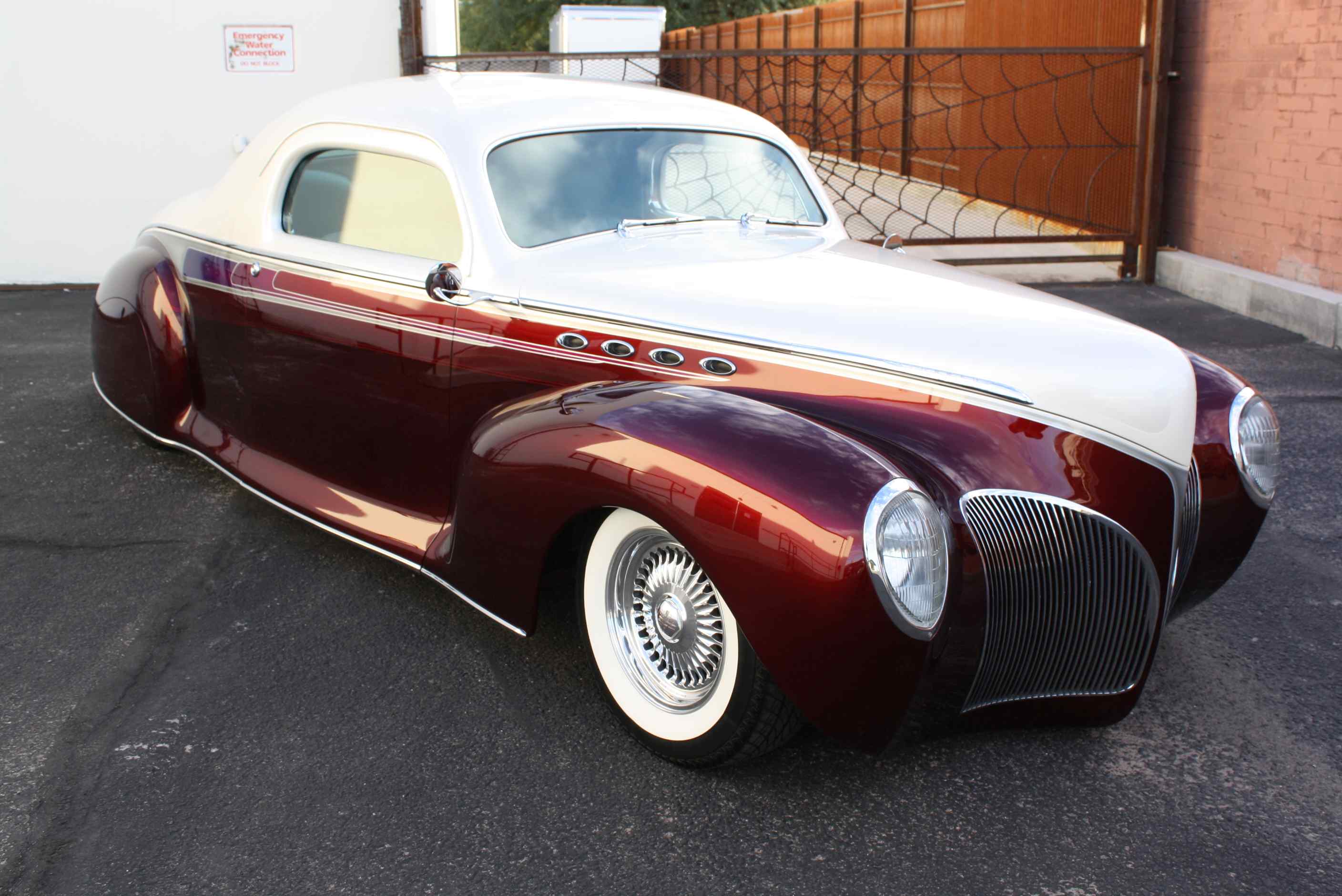1941 Lincoln Custom Zephyr 3 window Coupe