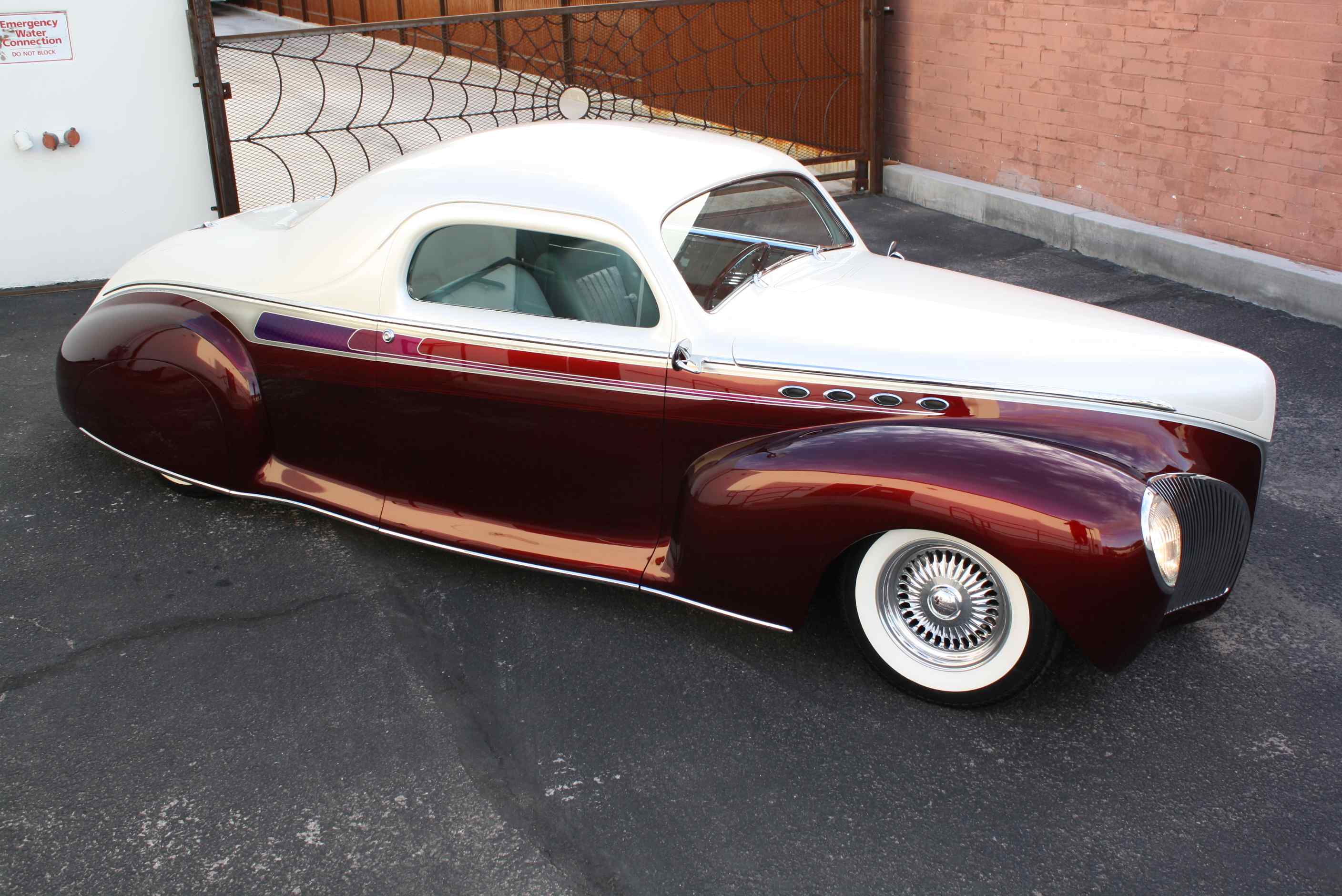 1941 Lincoln Custom Zephyr 3 window Coupe