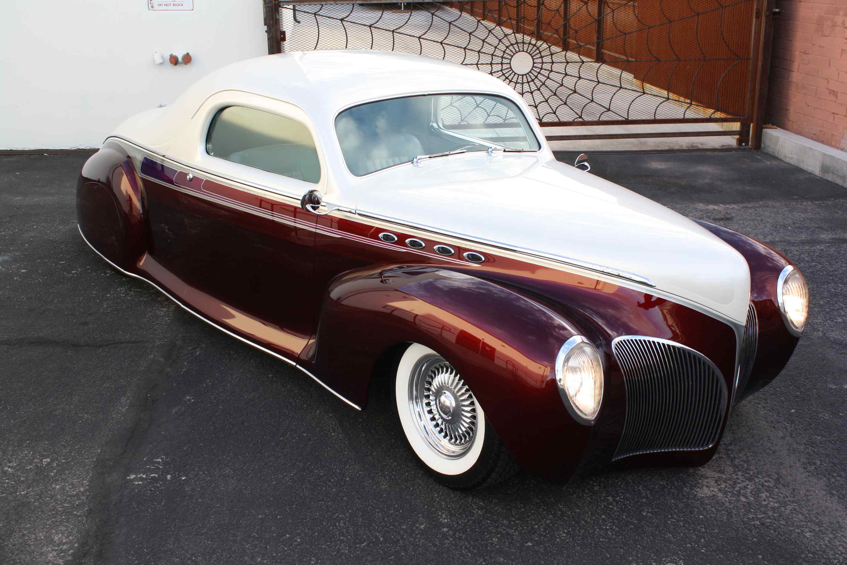 1941 Lincoln Custom Zephyr 3 window Coupe