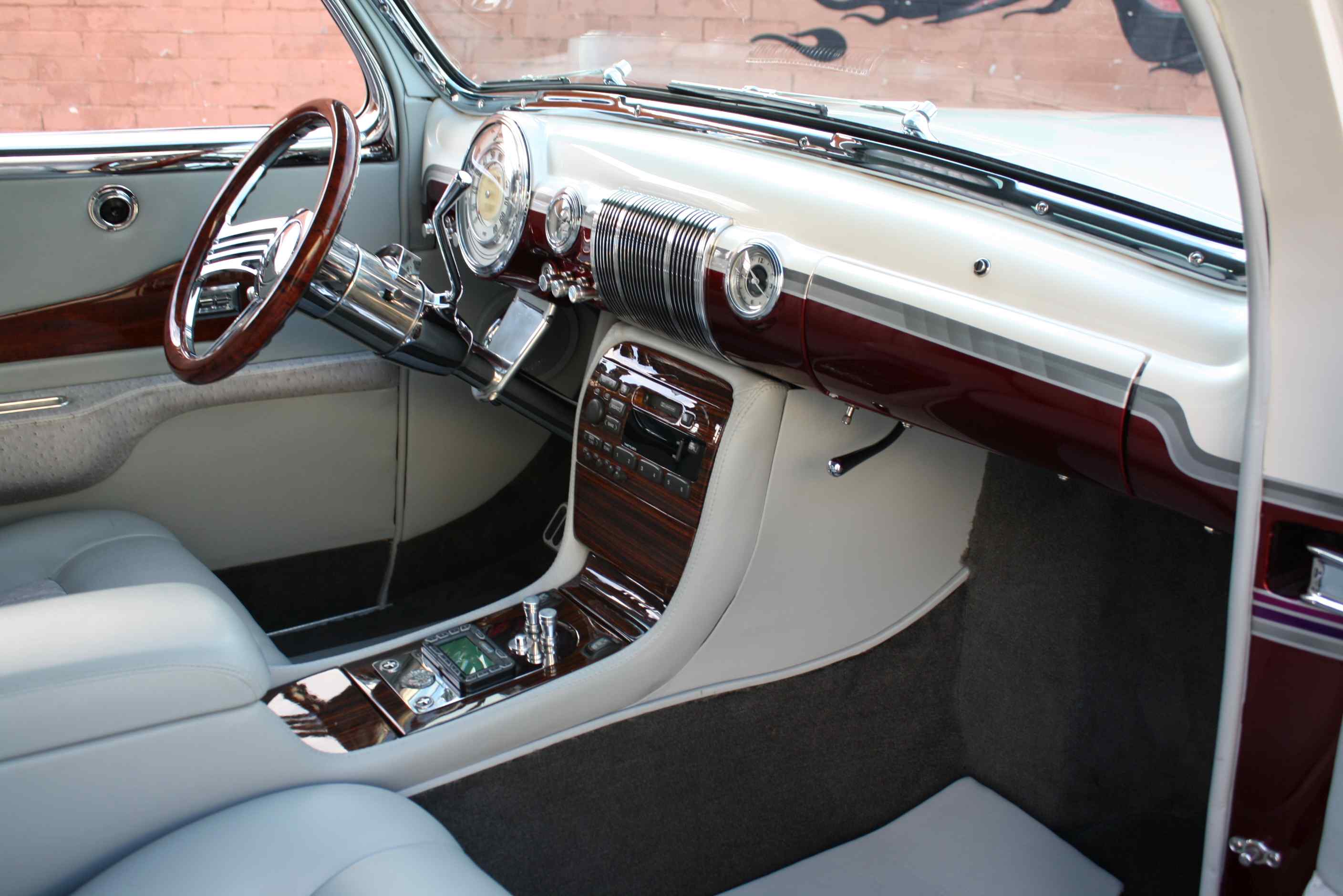 1941 Lincoln Custom Zephyr 3 window Coupe