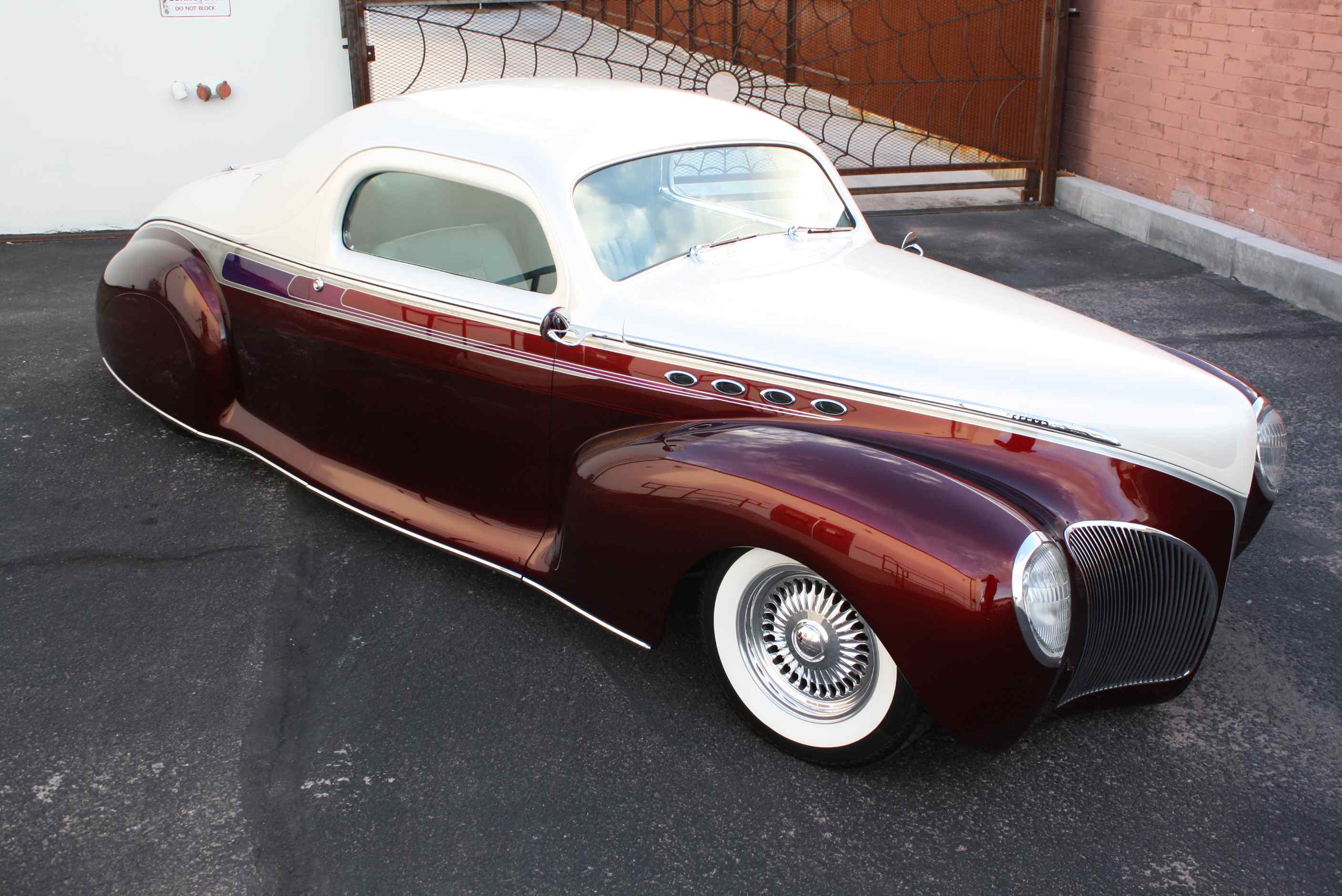 1941 Lincoln Custom Zephyr 3 window Coupe