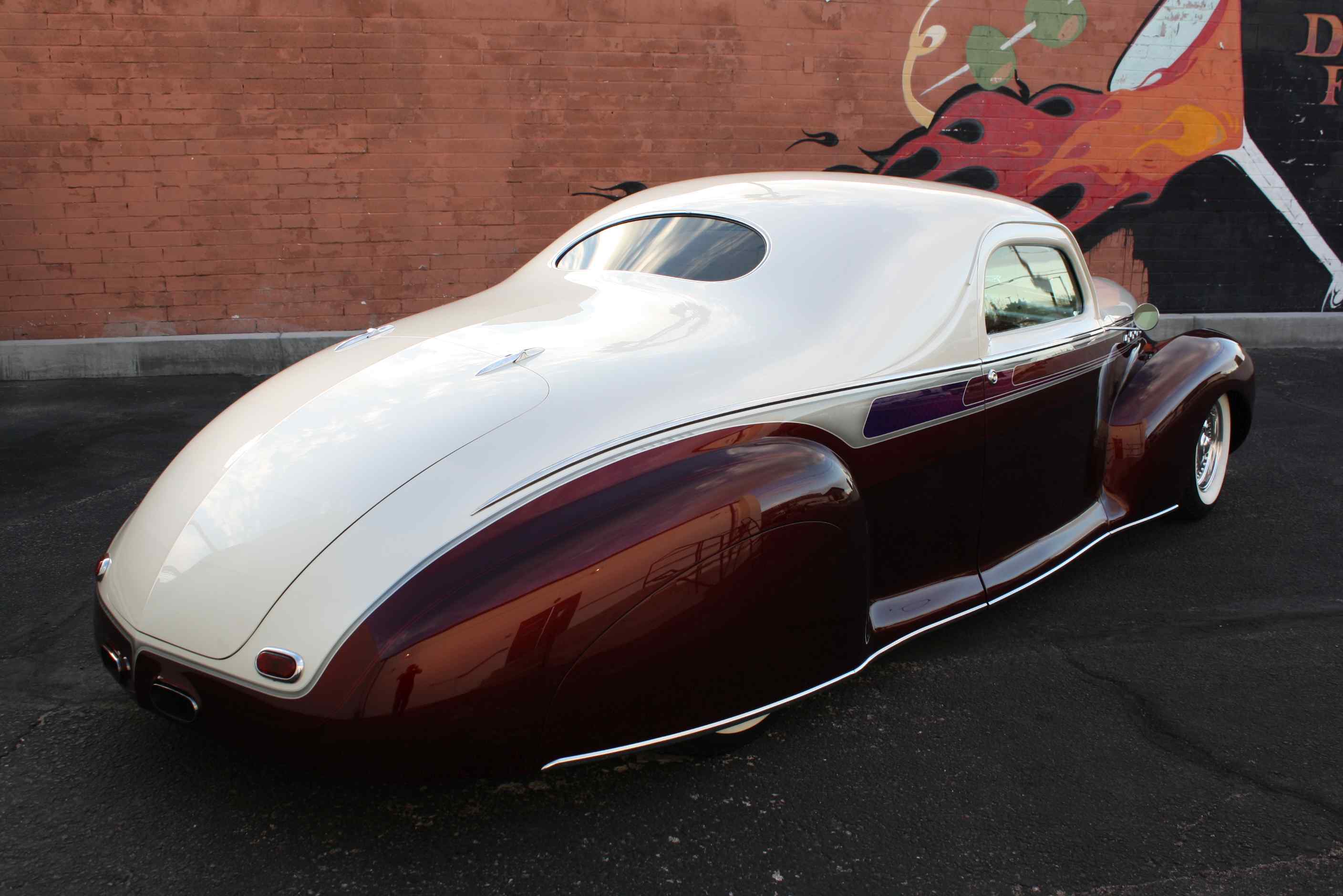 1941 Lincoln Custom Zephyr 3 window Coupe