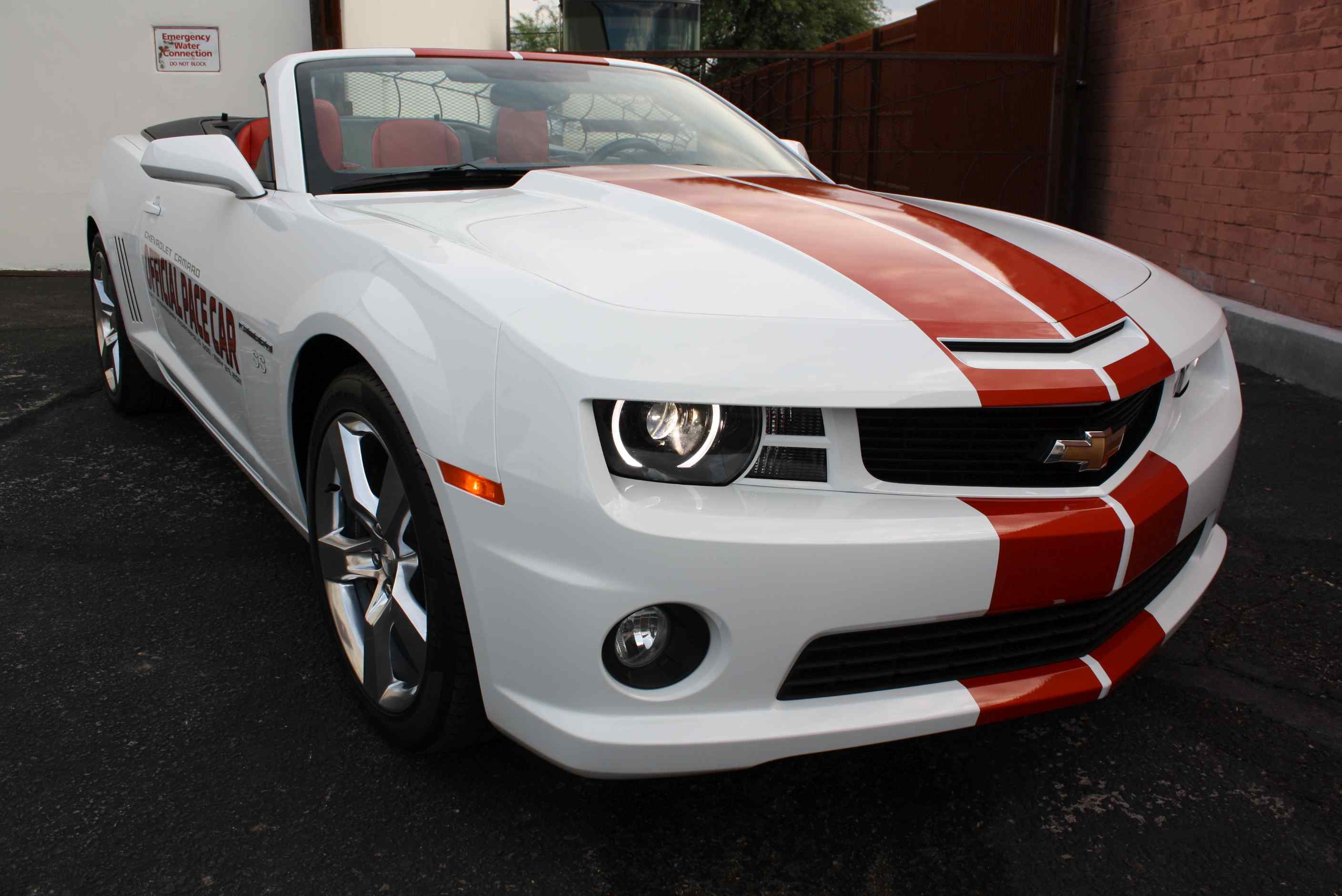 2011 Camaro RS SS 100th anniversary INDY PACE CAR