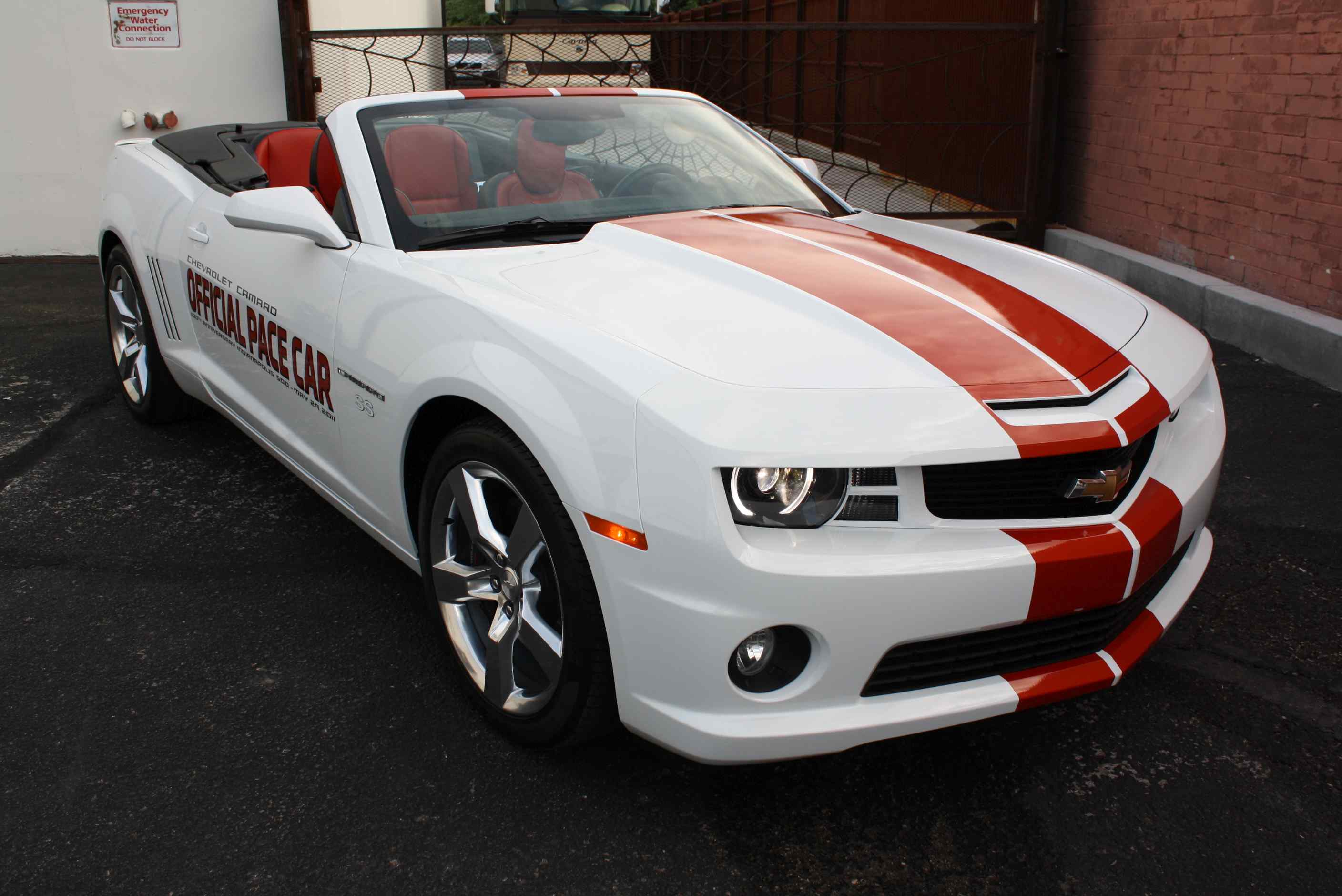 2011 Camaro RS SS 100th anniversary INDY PACE CAR