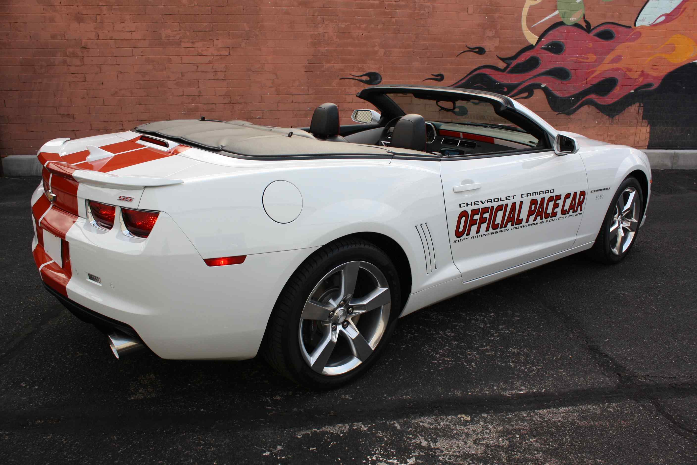 2011 Camaro RS SS 100th anniversary INDY PACE CAR