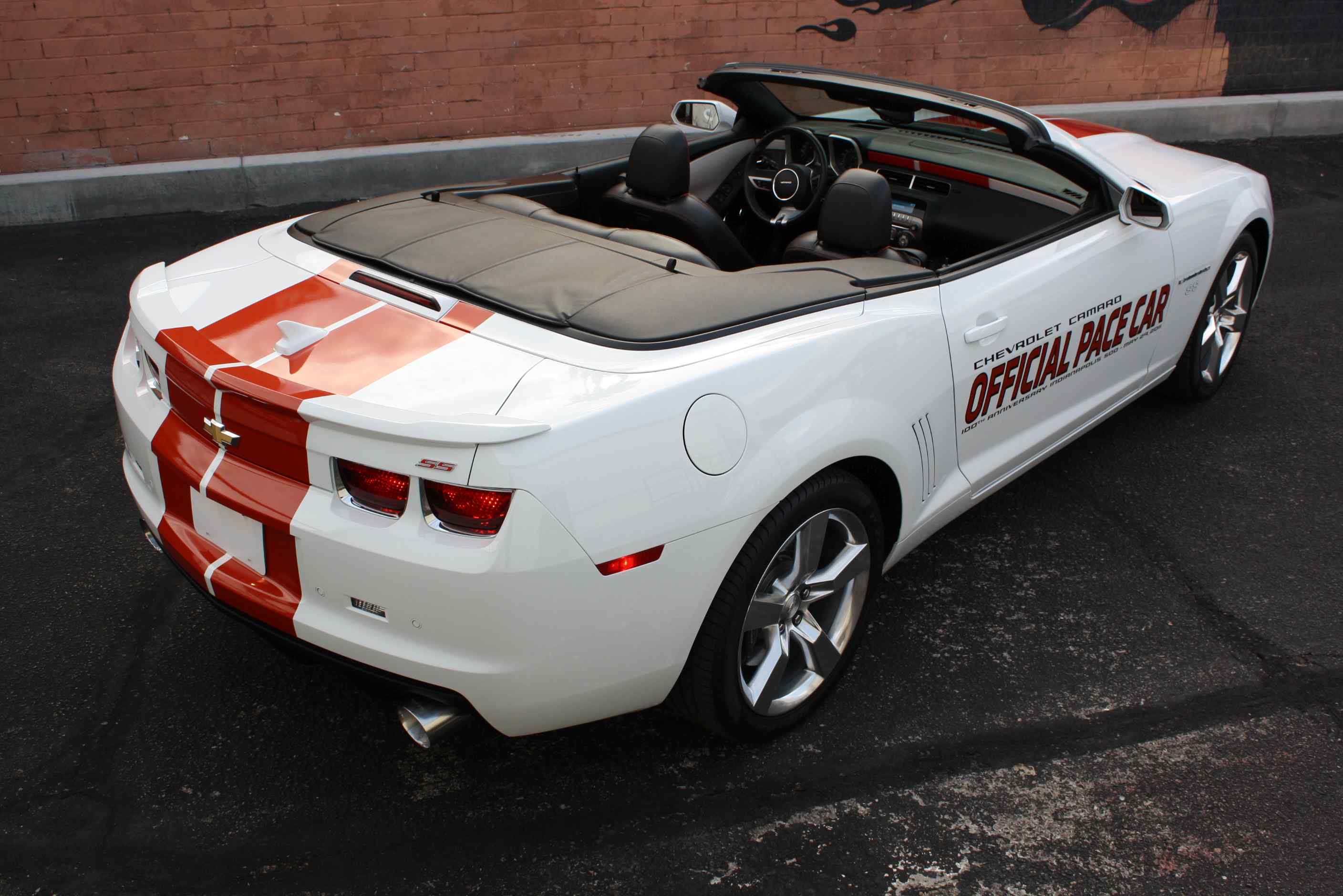 2011 Camaro RS SS 100th anniversary INDY PACE CAR