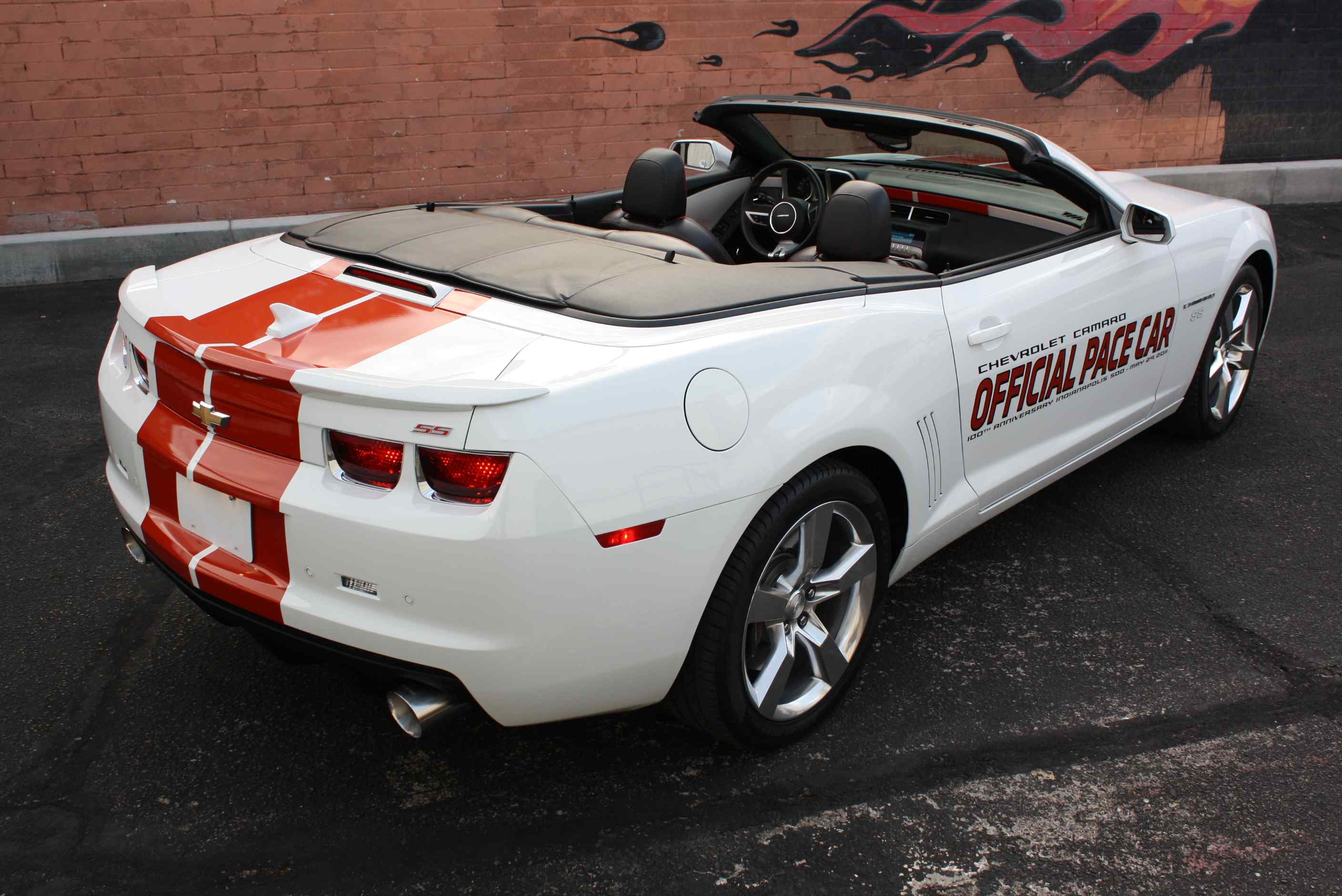 2011 Camaro RS SS 100th anniversary INDY PACE CAR