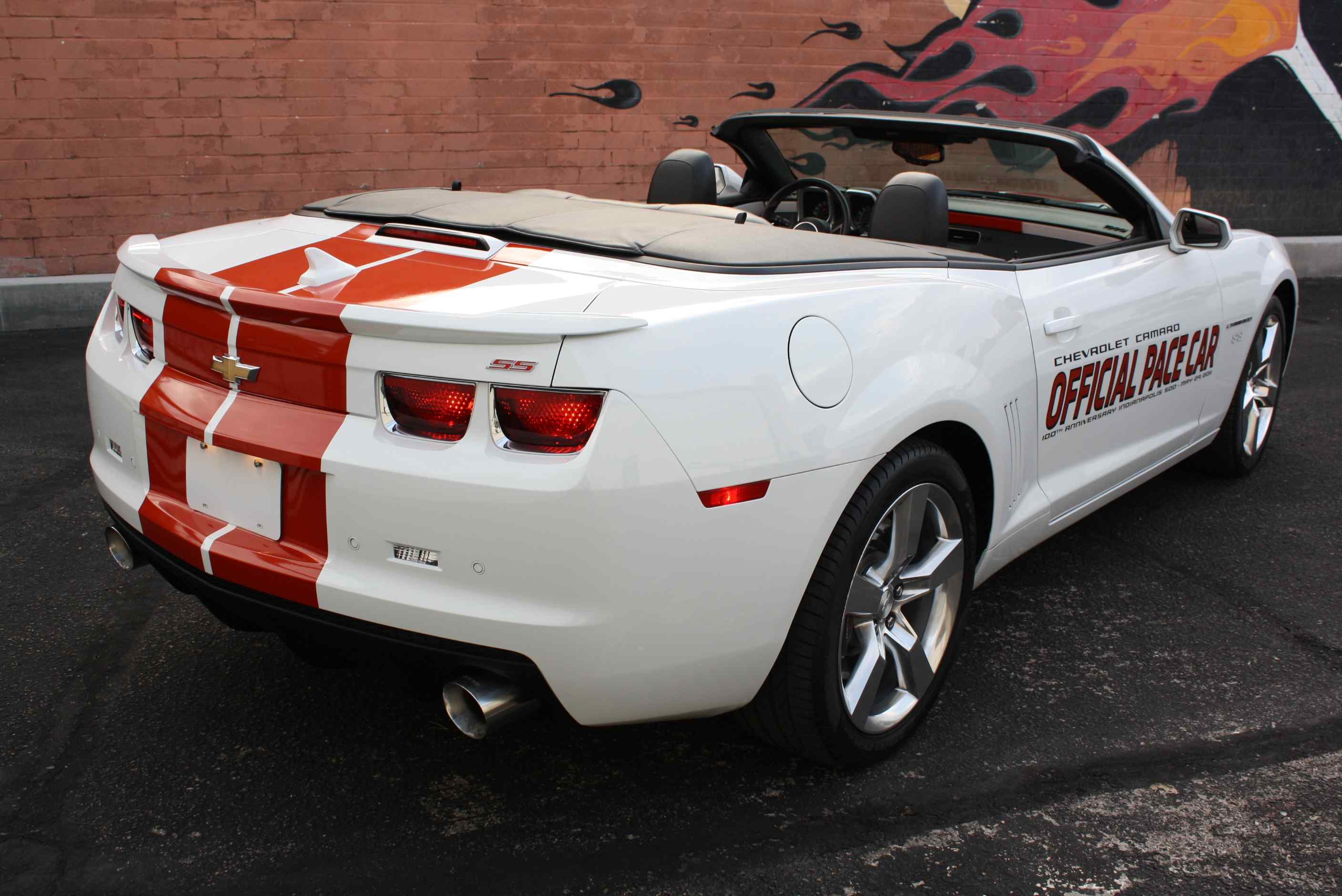 2011 Camaro RS SS 100th anniversary INDY PACE CAR