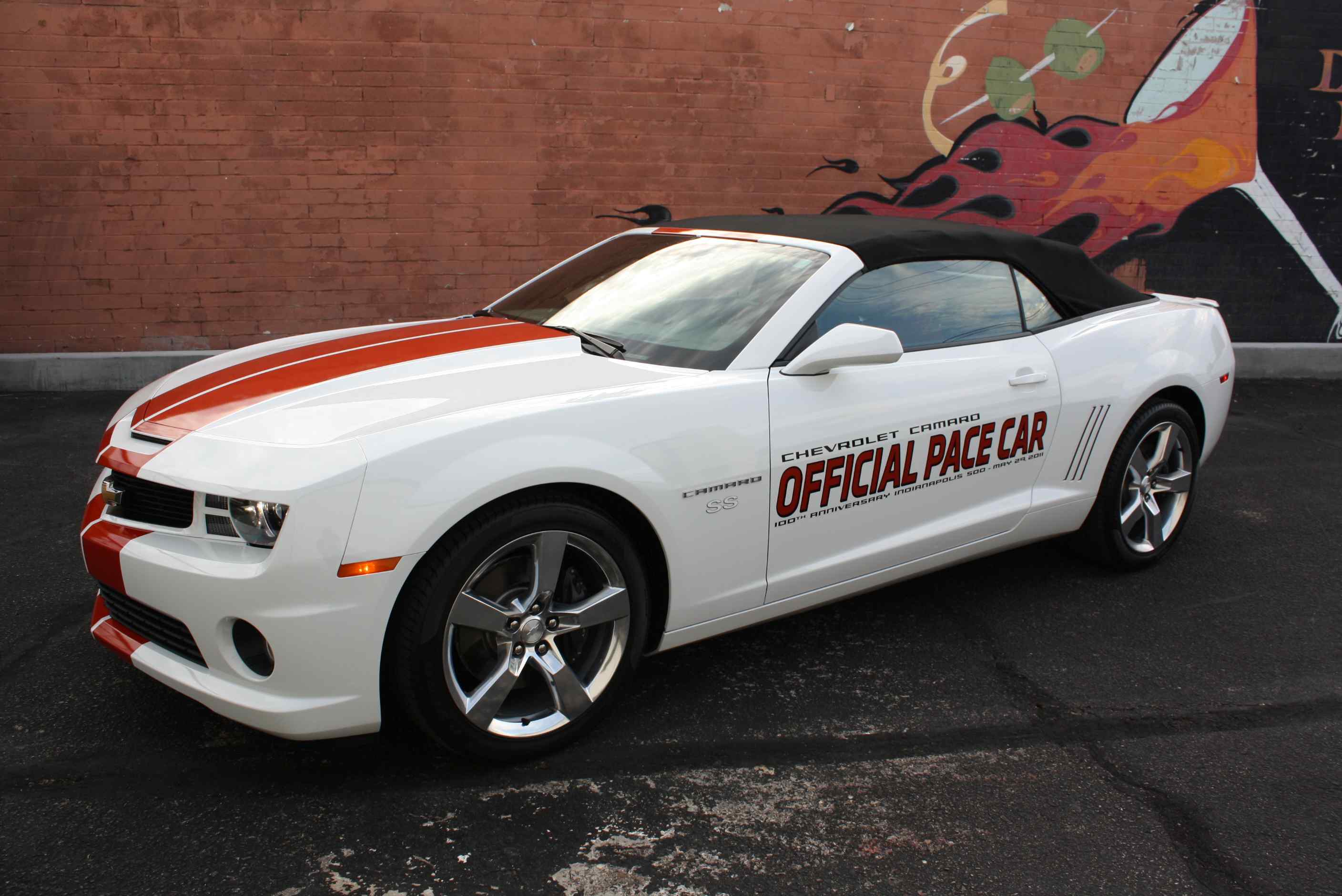 2011 Camaro RS SS 100th anniversary INDY PACE CAR