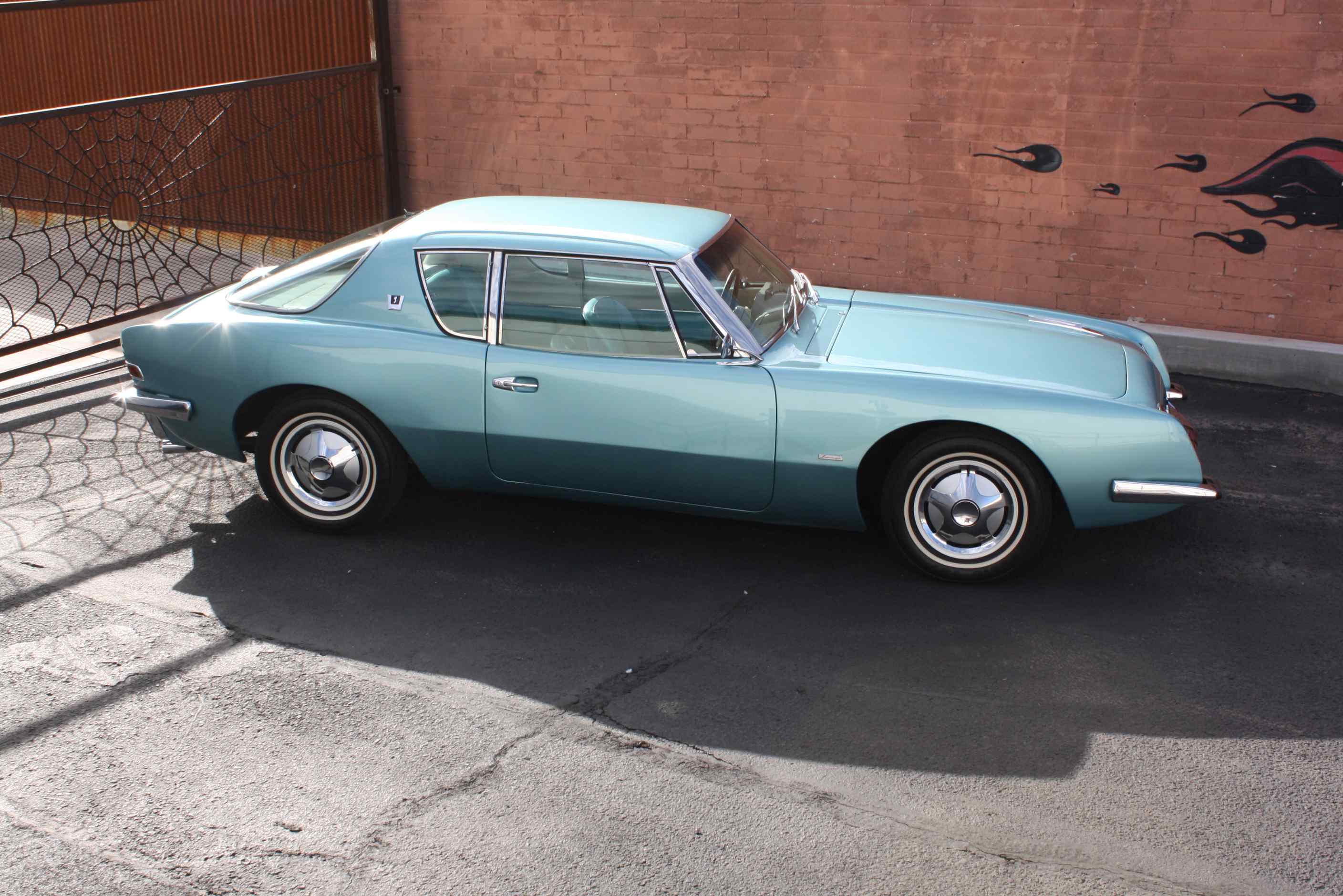 1963 Studebaker R2 Factory Supercharged 4 Speed manual.