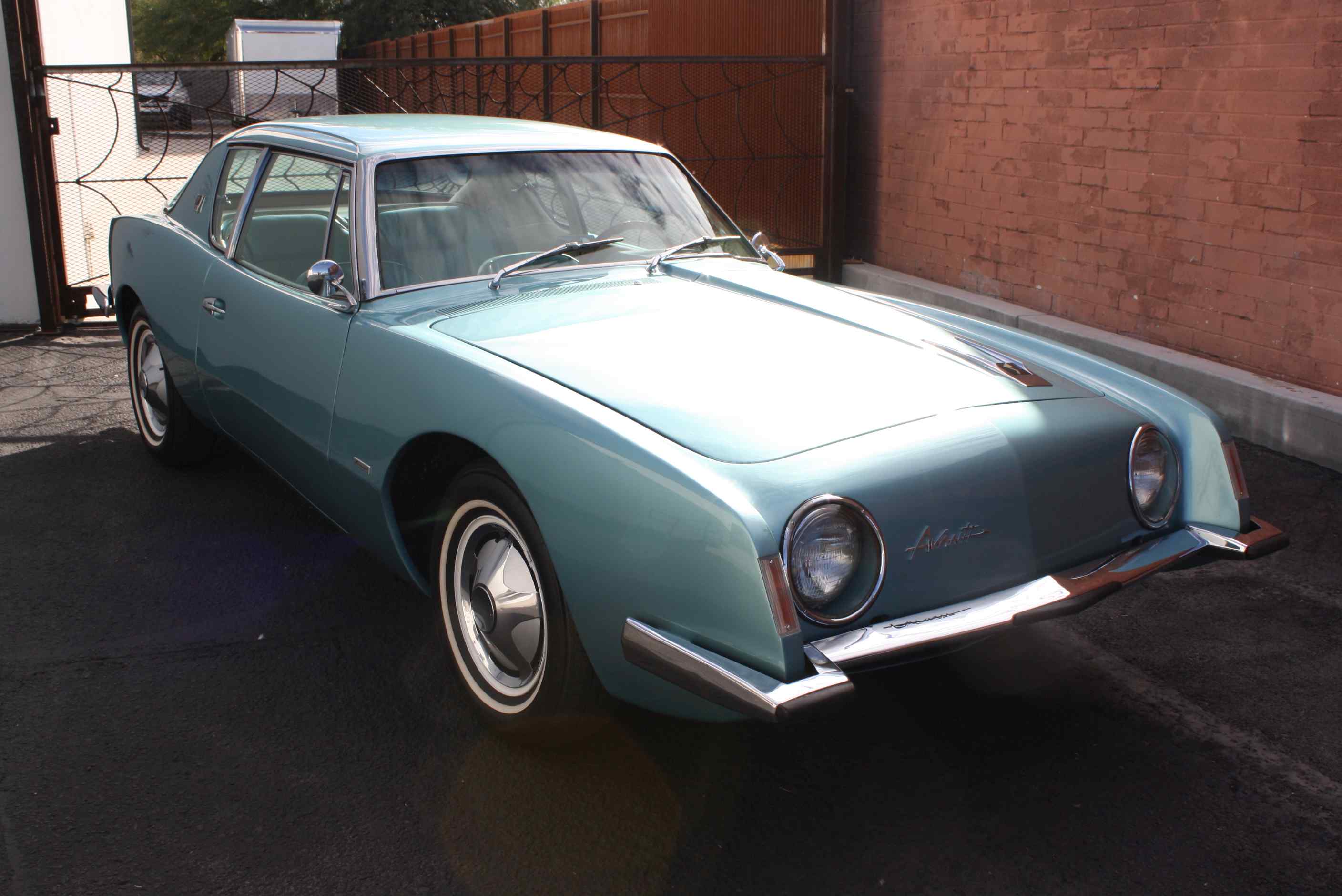 1963 Studebaker R2 Factory Supercharged 4 Speed manual.