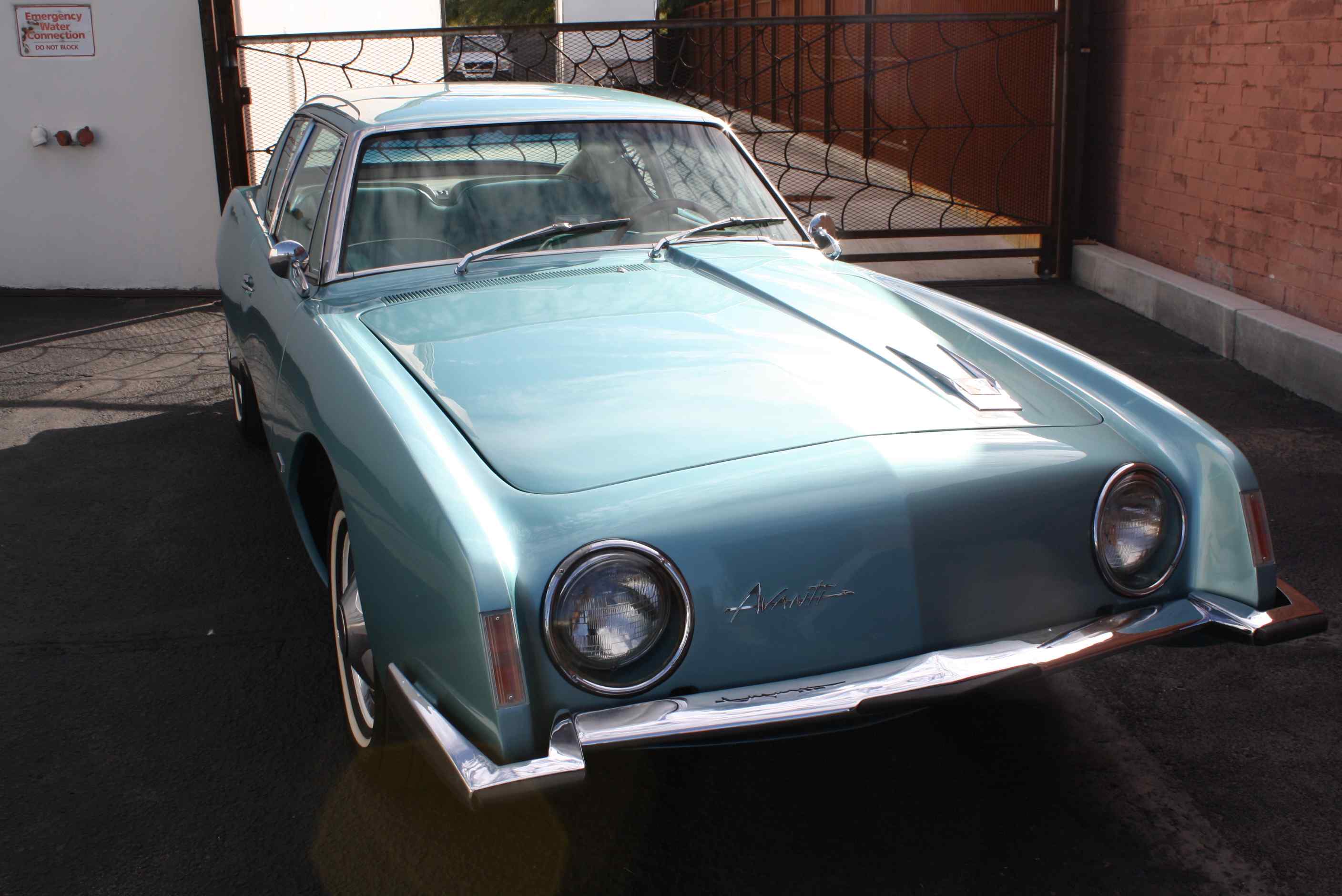 1963 Studebaker R2 Factory Supercharged 4 Speed manual.