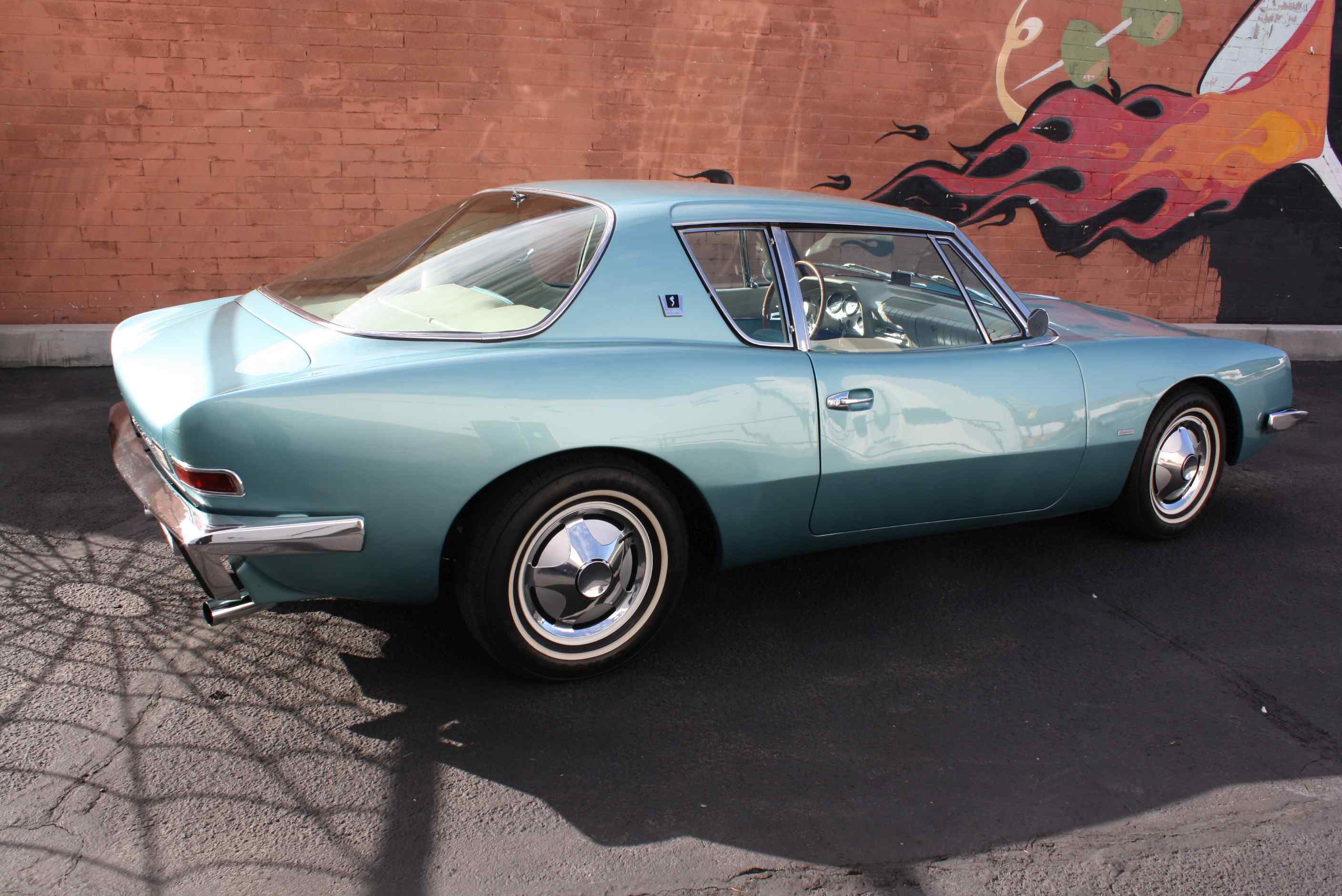 1963 Studebaker R2 Factory Supercharged 4 Speed manual.