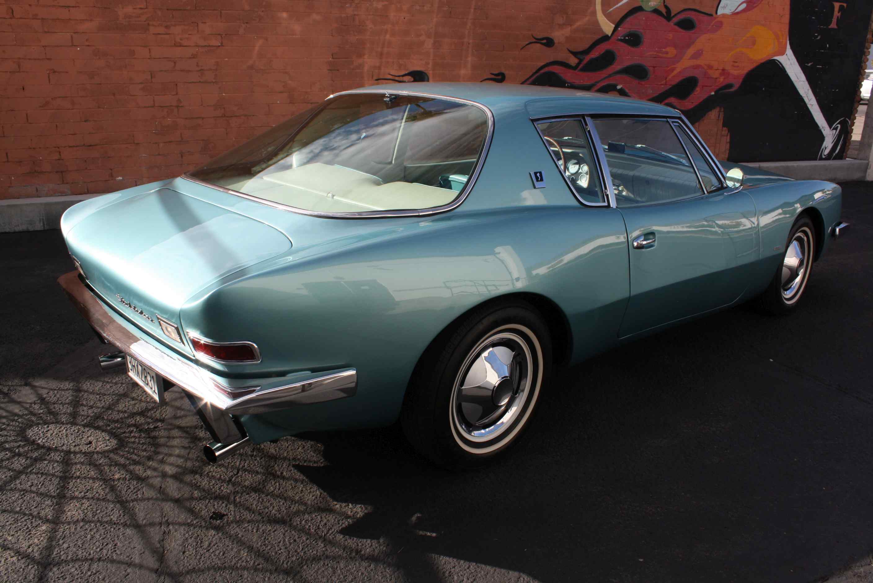 1963 Studebaker R2 Factory Supercharged 4 Speed manual.