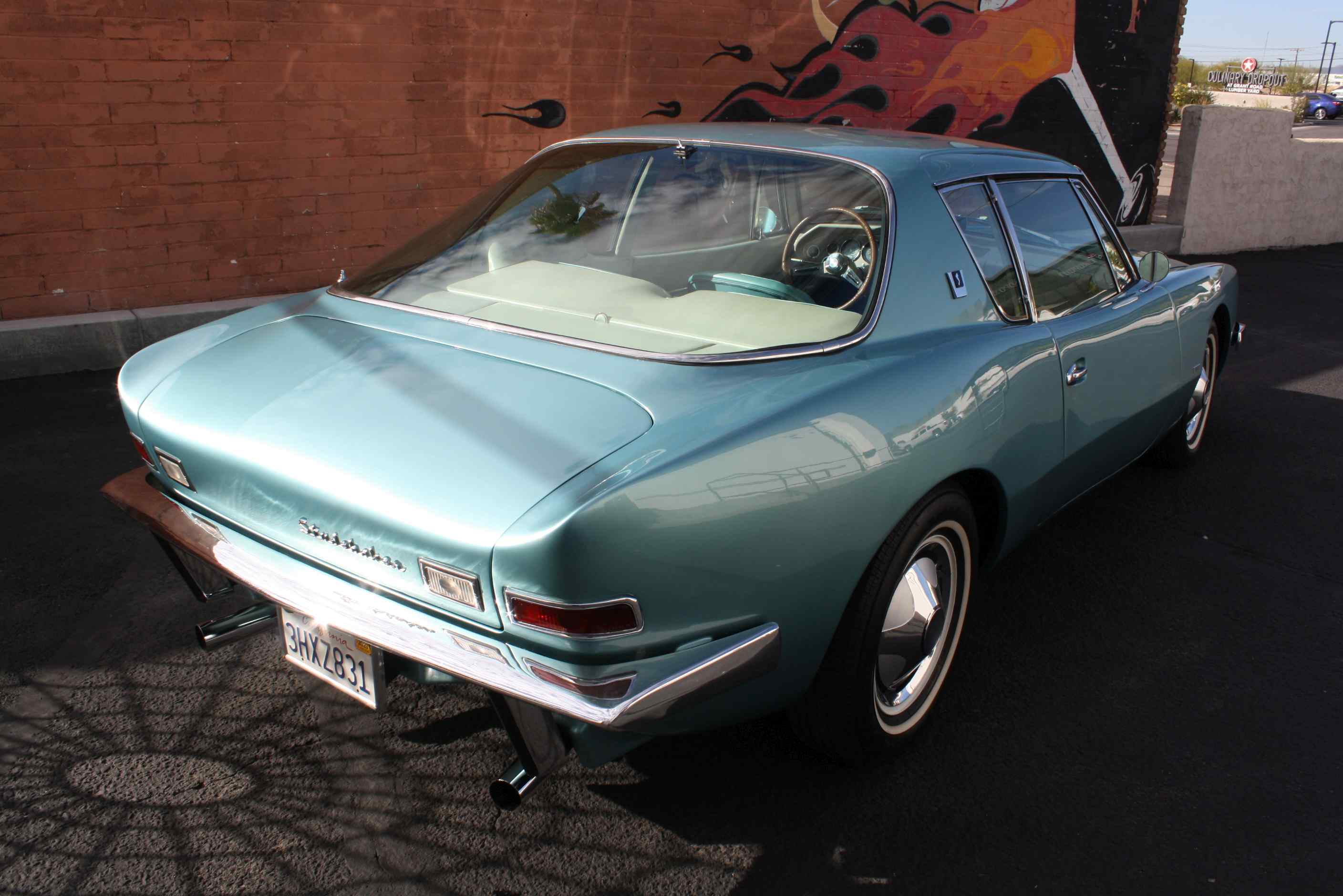 1963 Studebaker R2 Factory Supercharged 4 Speed manual.