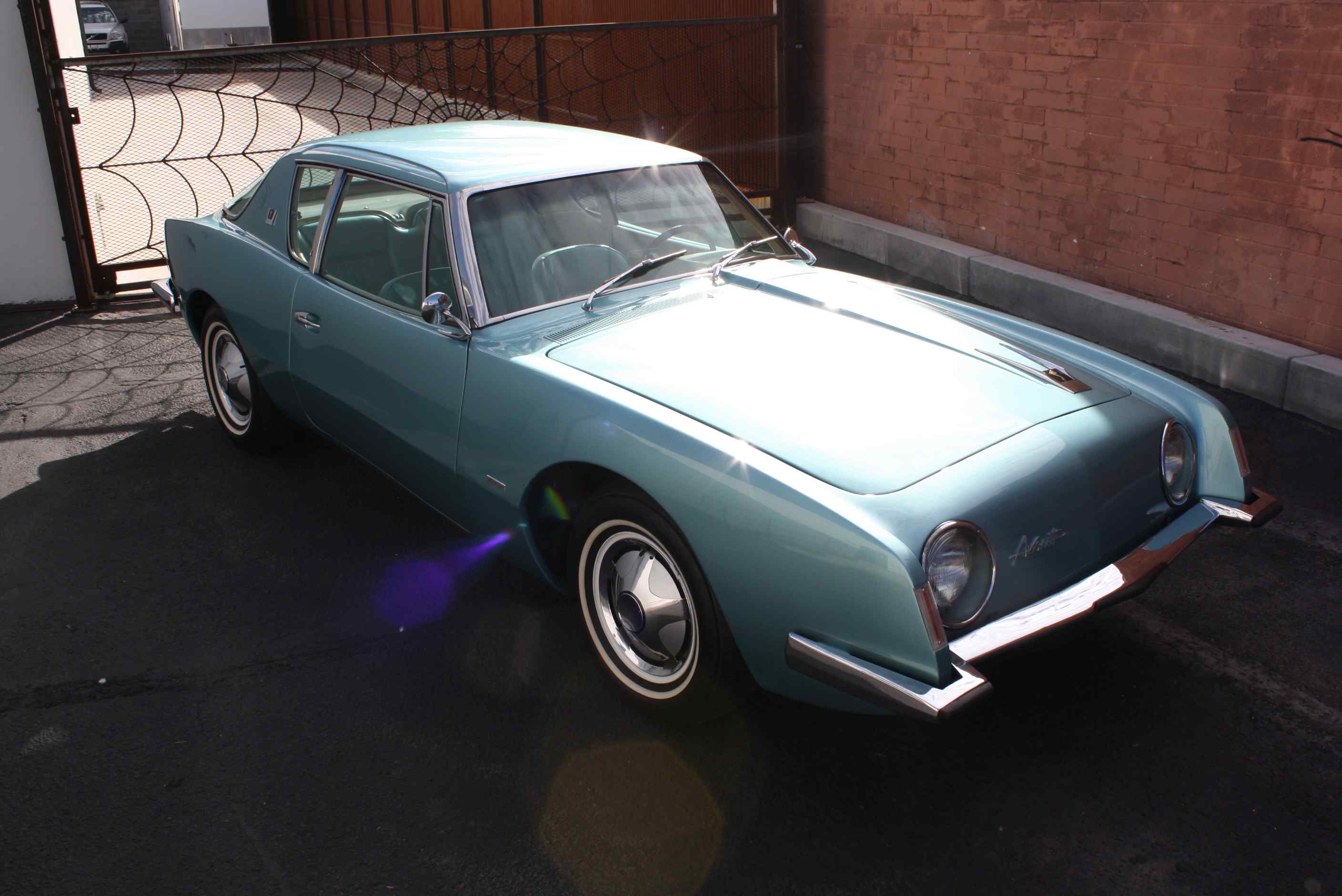1963 Studebaker R2 Factory Supercharged 4 Speed manual.