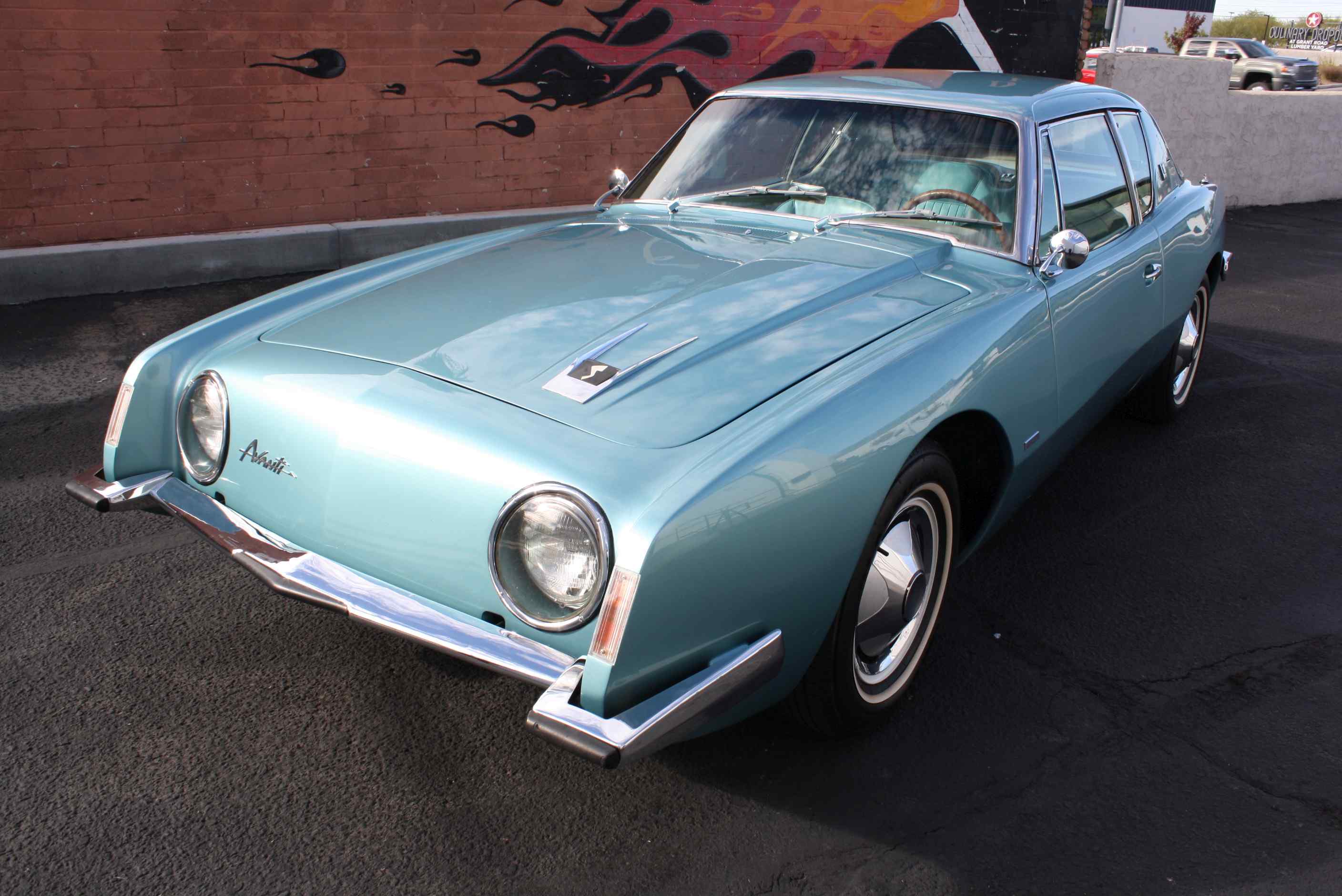 1963 Studebaker R2 Factory Supercharged 4 Speed manual.