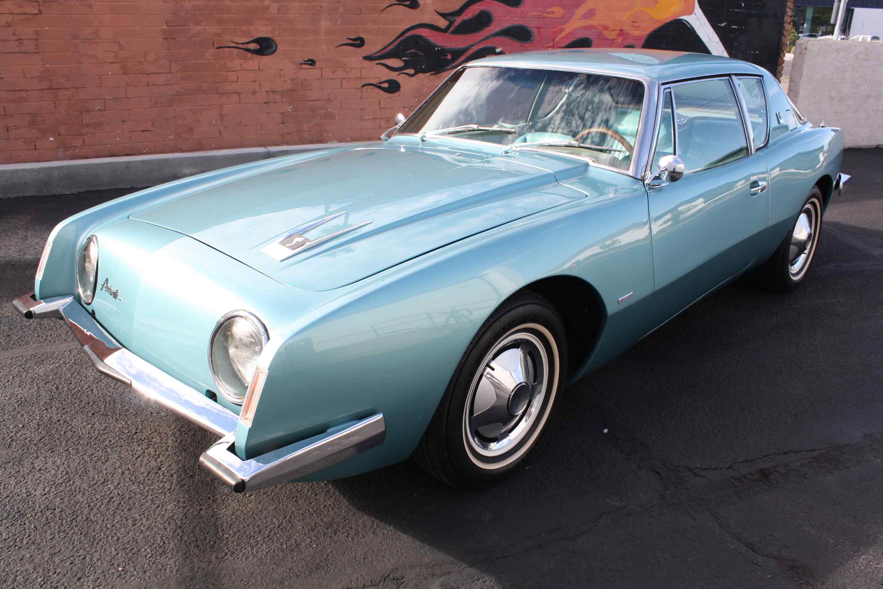 1963 Studebaker R2 Factory Supercharged 4 Speed manual.