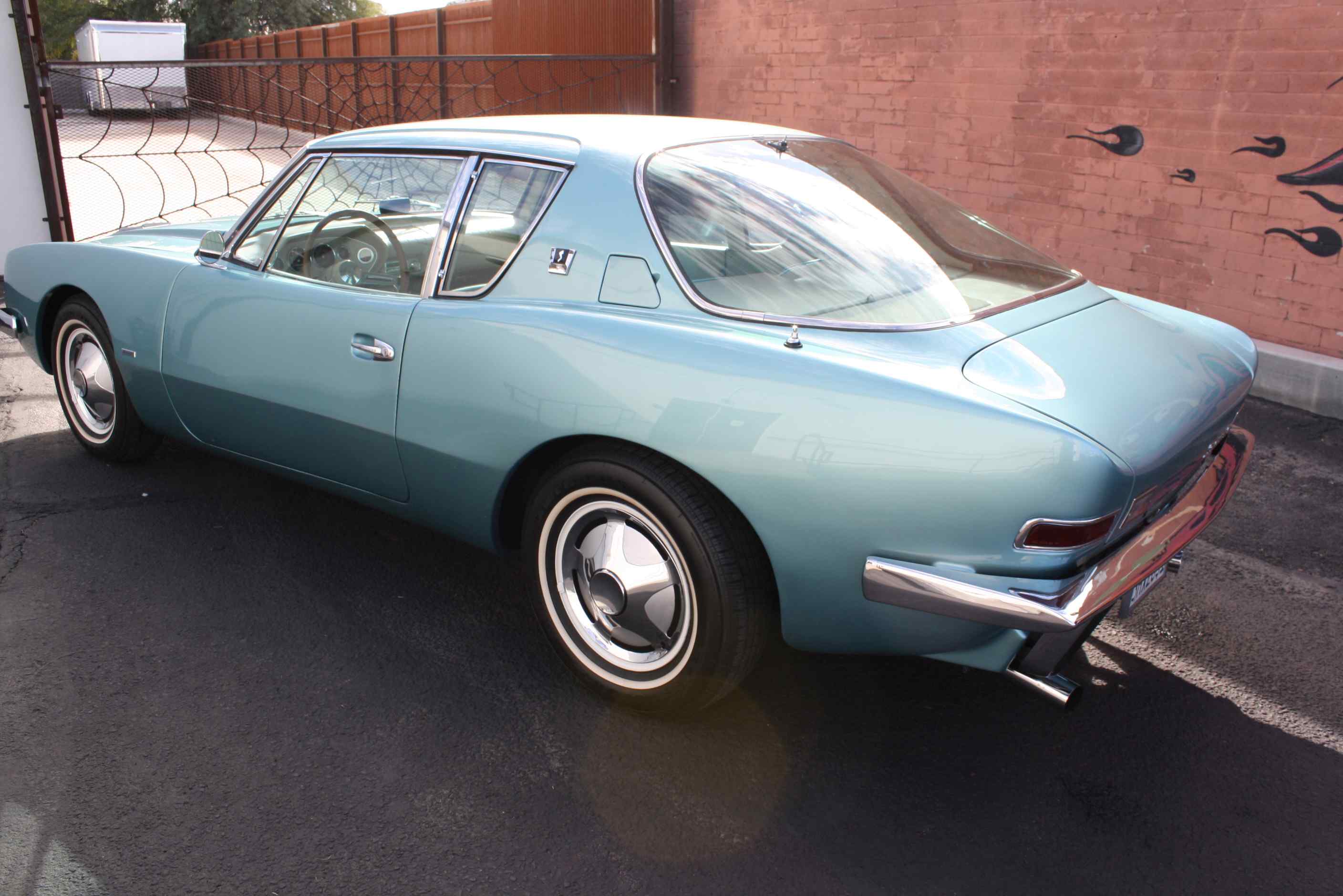 1963 Studebaker R2 Factory Supercharged 4 Speed manual.