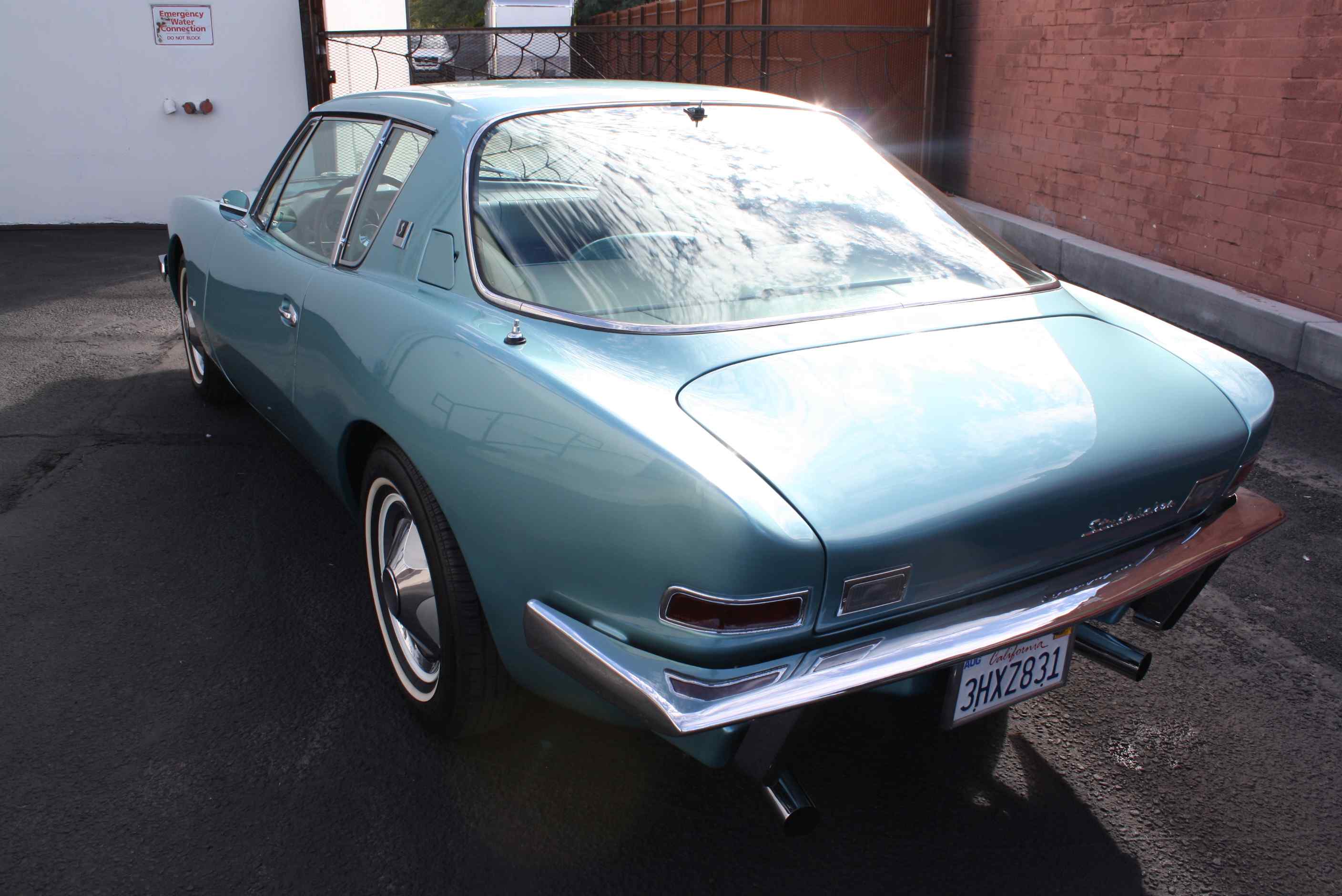 1963 Studebaker R2 Factory Supercharged 4 Speed manual.