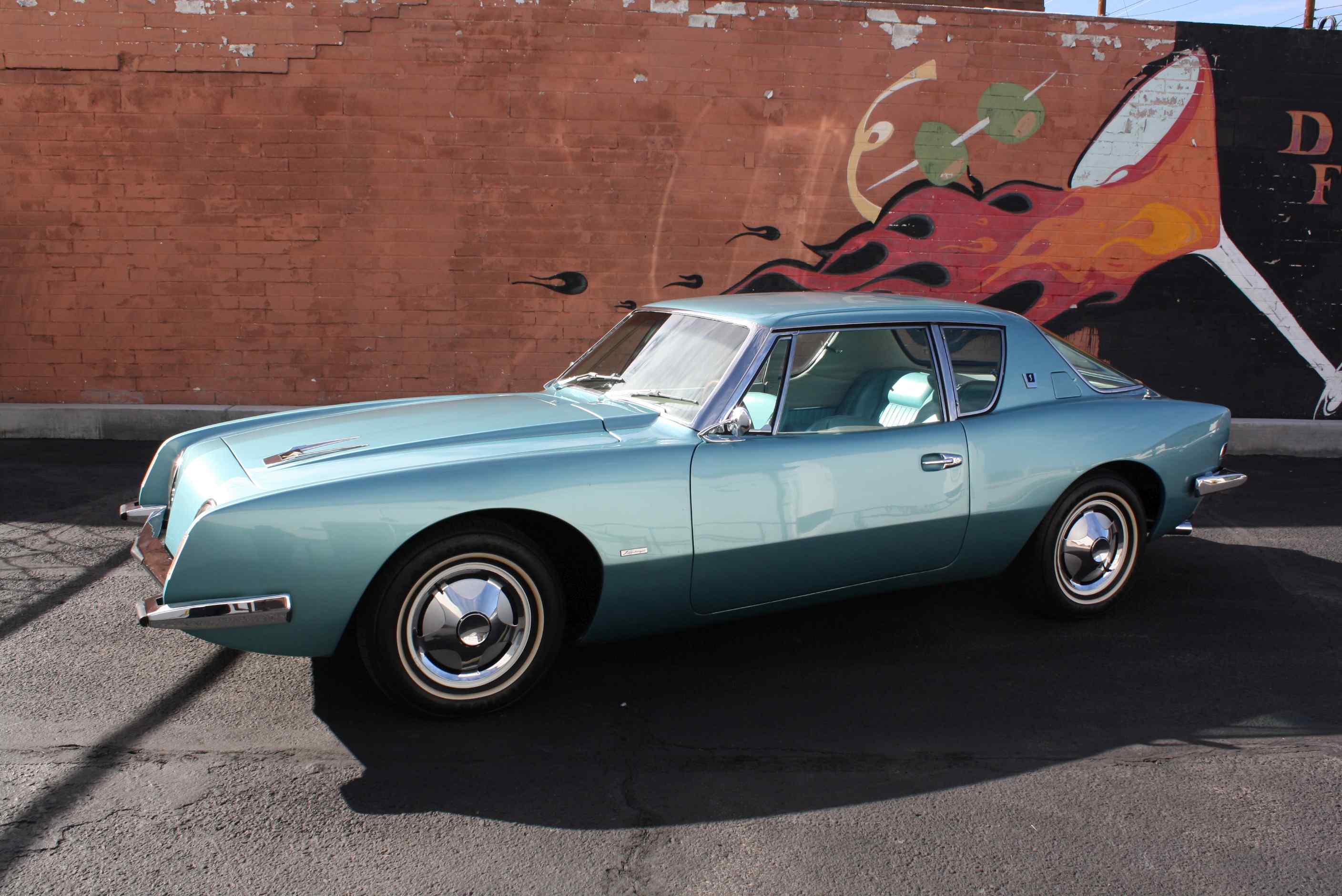 1963 Studebaker R2 Factory Supercharged 4 Speed manual.