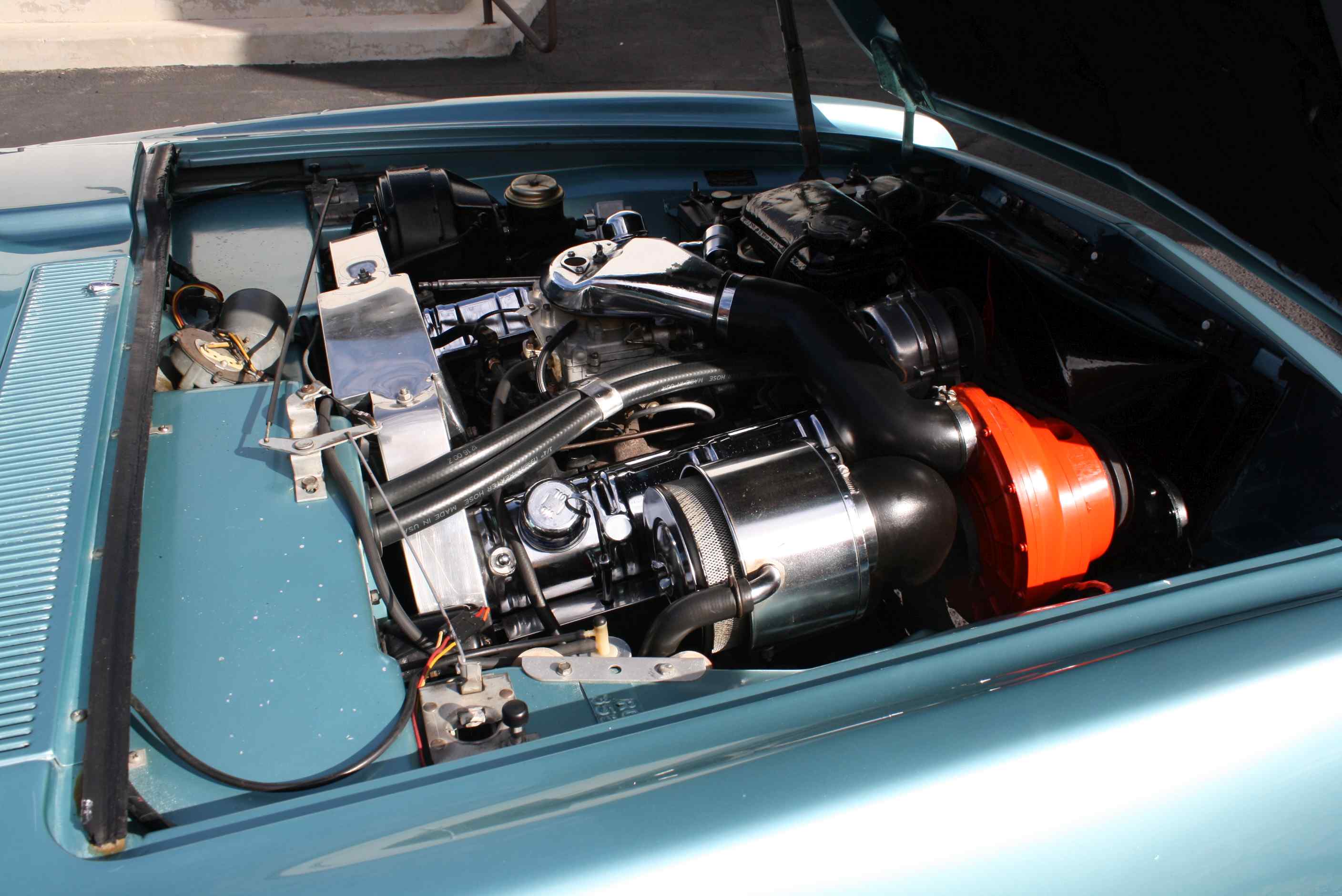 1963 Studebaker R2 Factory Supercharged 4 Speed manual.