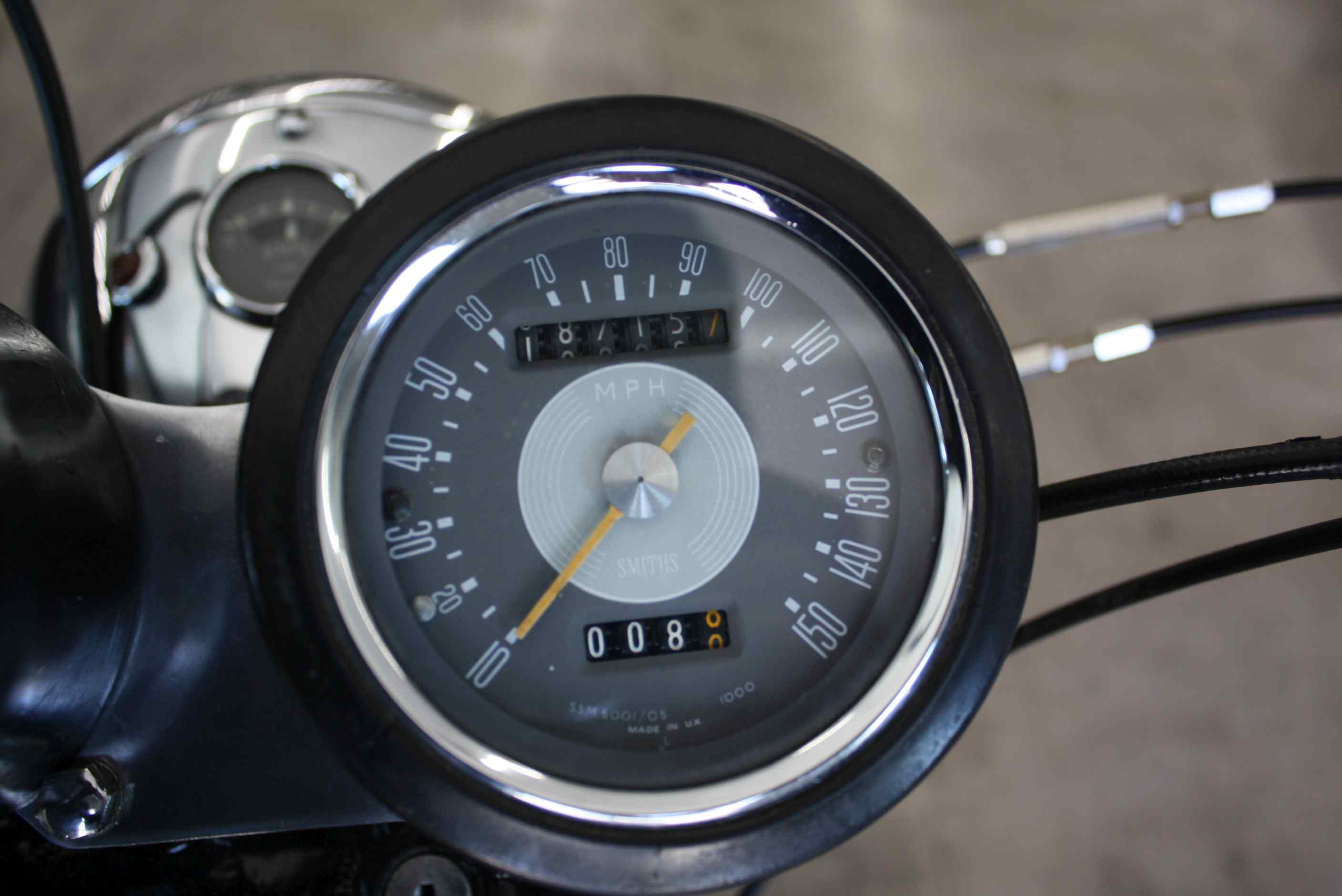 1968 BSA A65 Lightning 650.