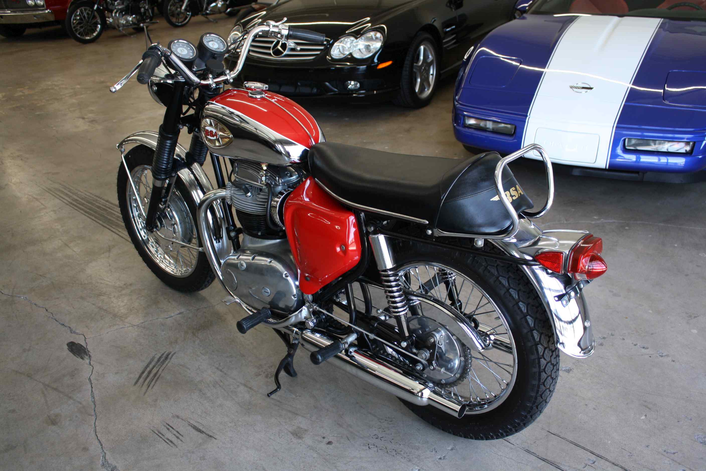 1968 BSA A65 Lightning 650.