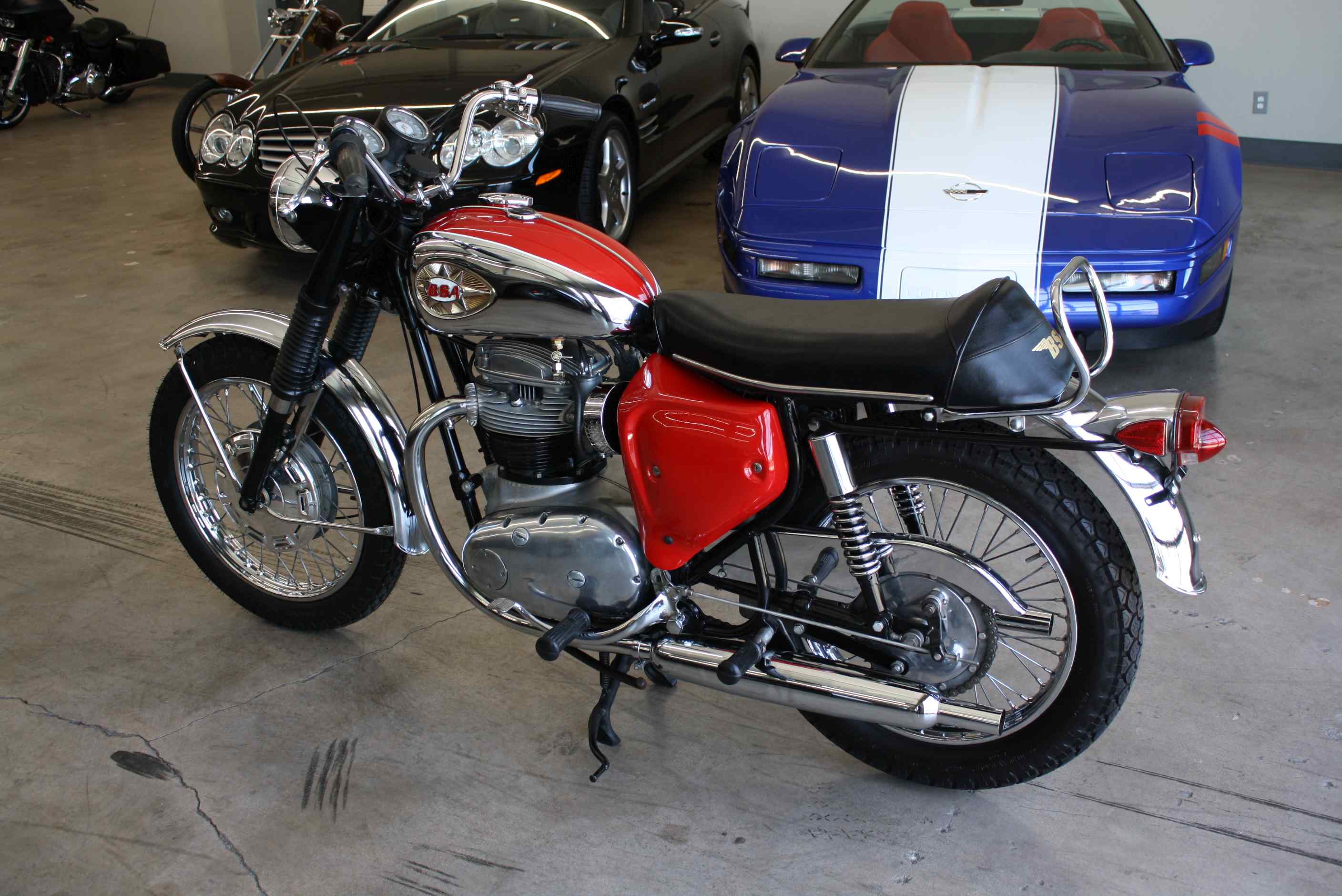 1968 BSA A65 Lightning 650.
