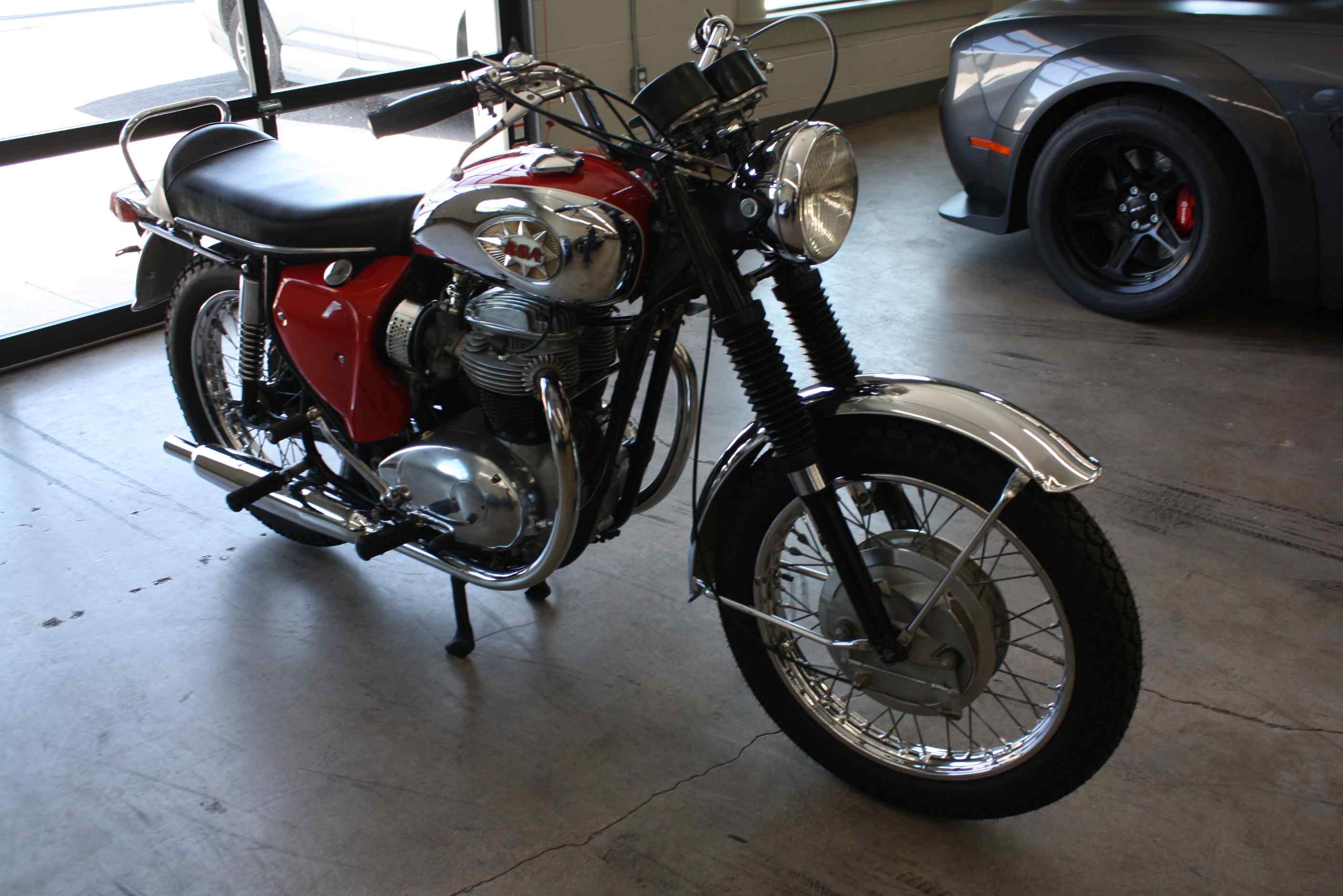 1968 BSA A65 Lightning 650.