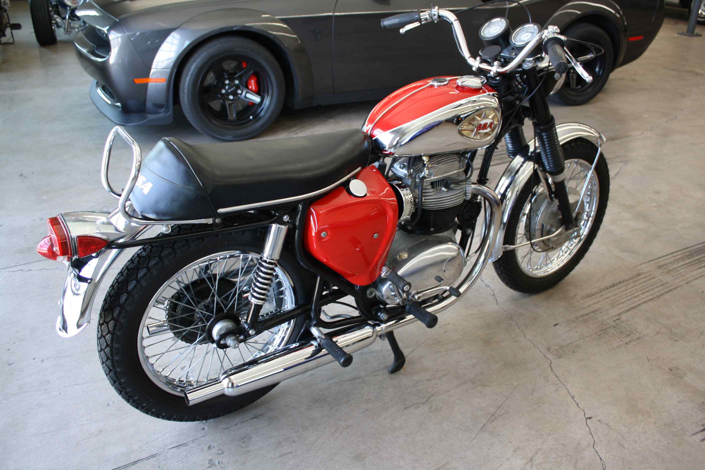 1968 BSA A65 Lightning 650.