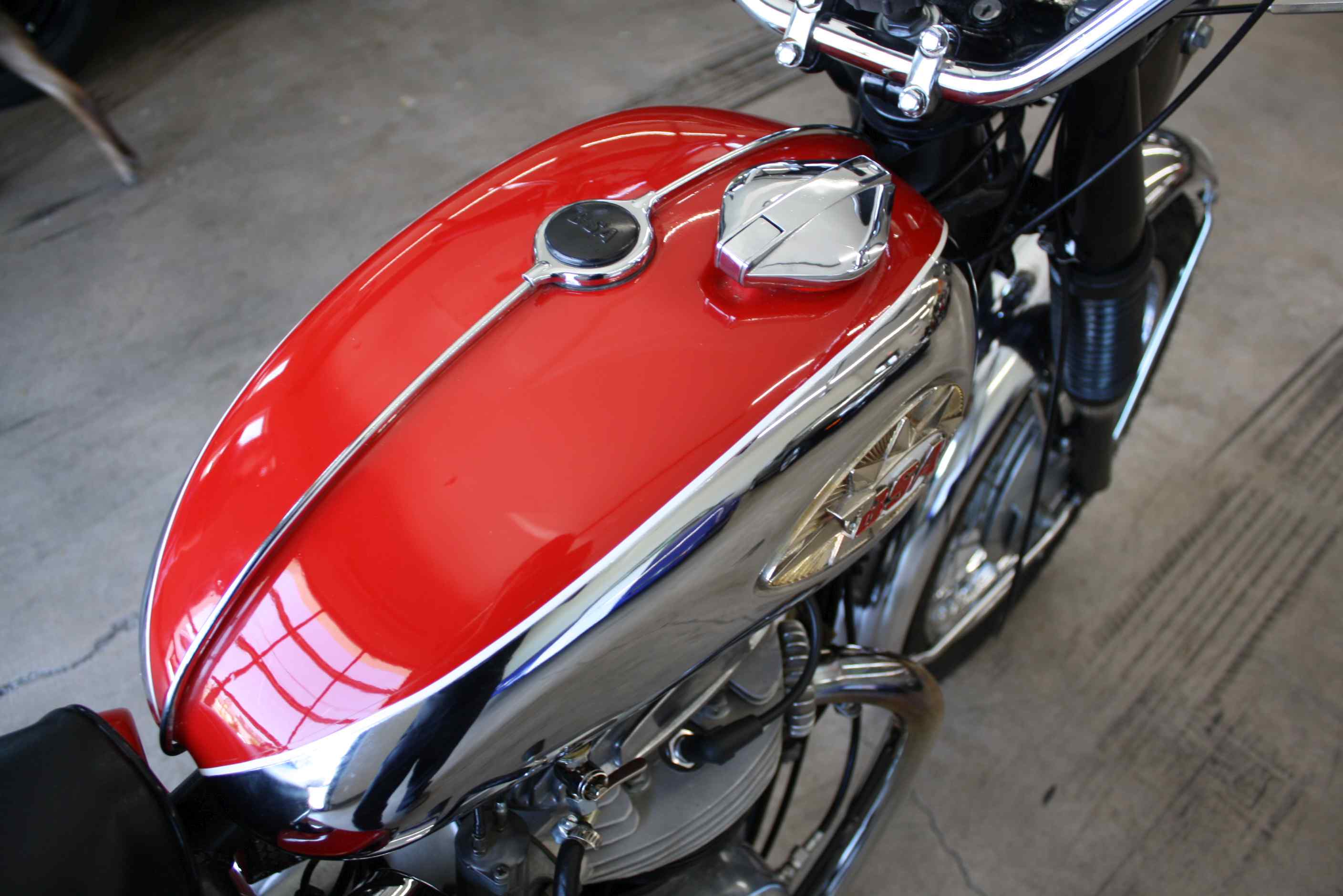 1968 BSA A65 Lightning 650.