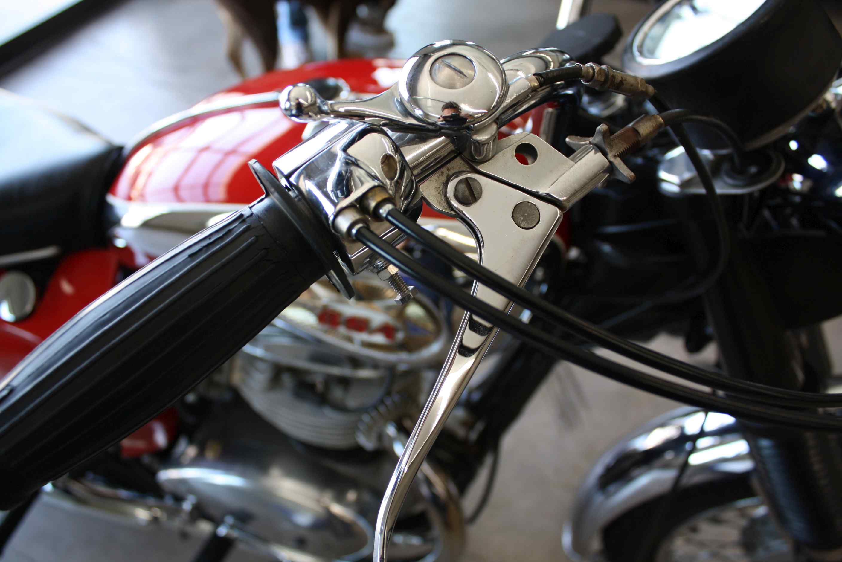 1968 BSA A65 Lightning 650.