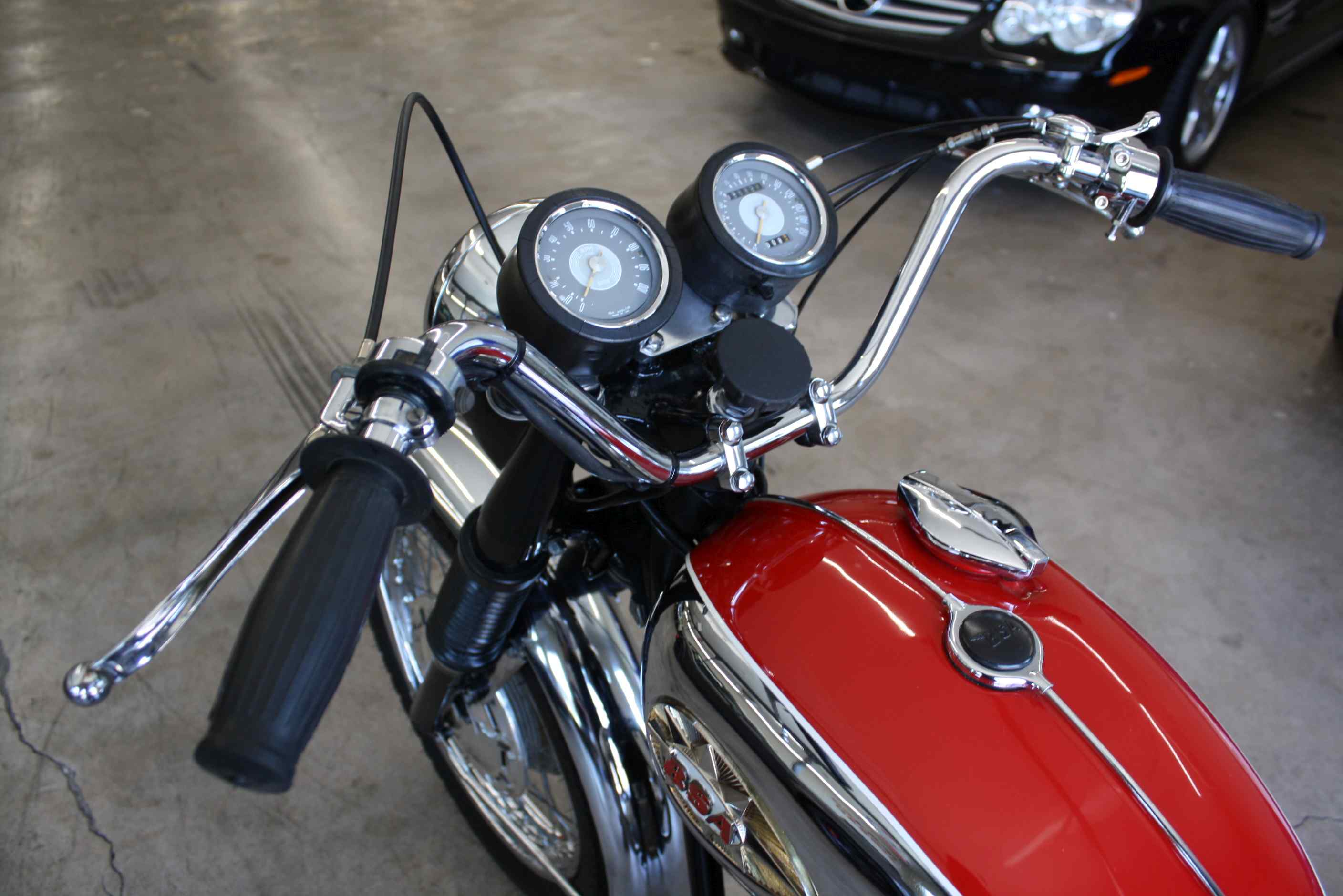 1968 BSA A65 Lightning 650.