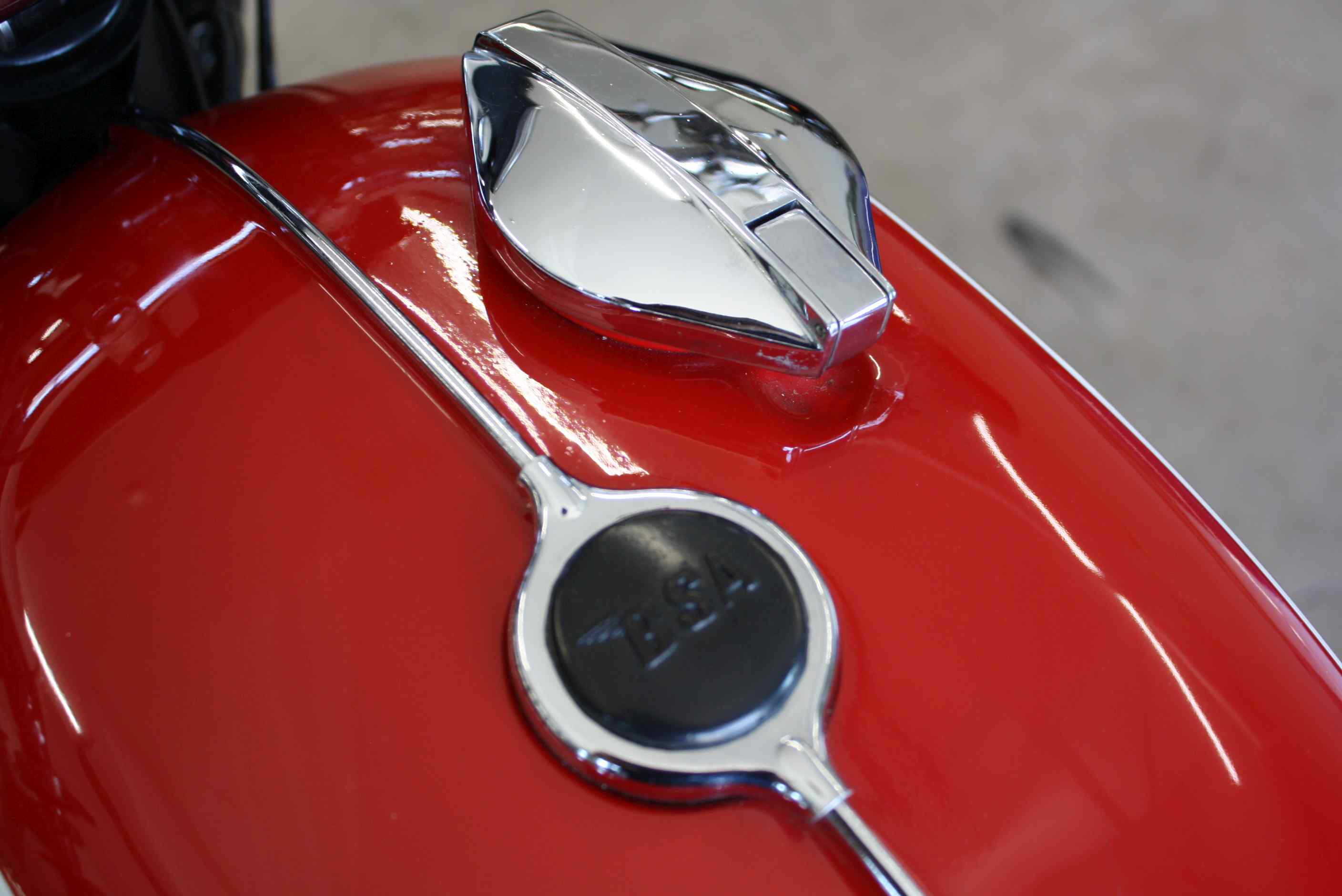 1968 BSA A65 Lightning 650.