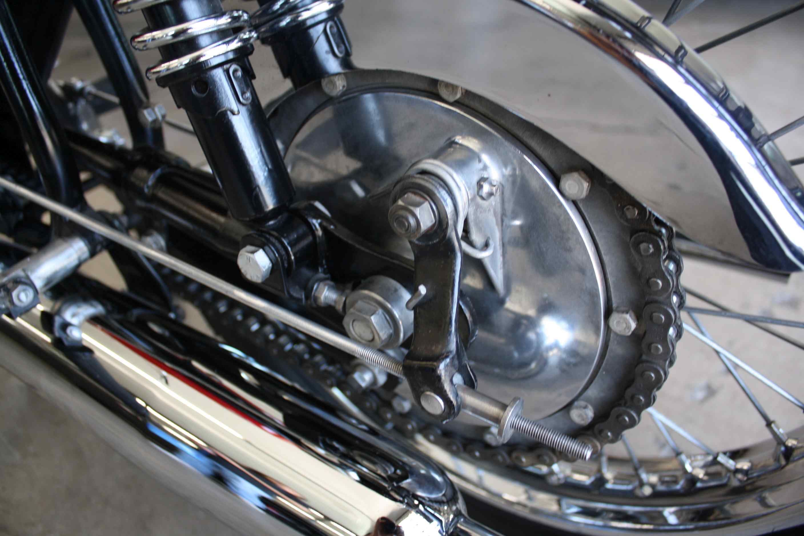 1968 BSA A65 Lightning 650.
