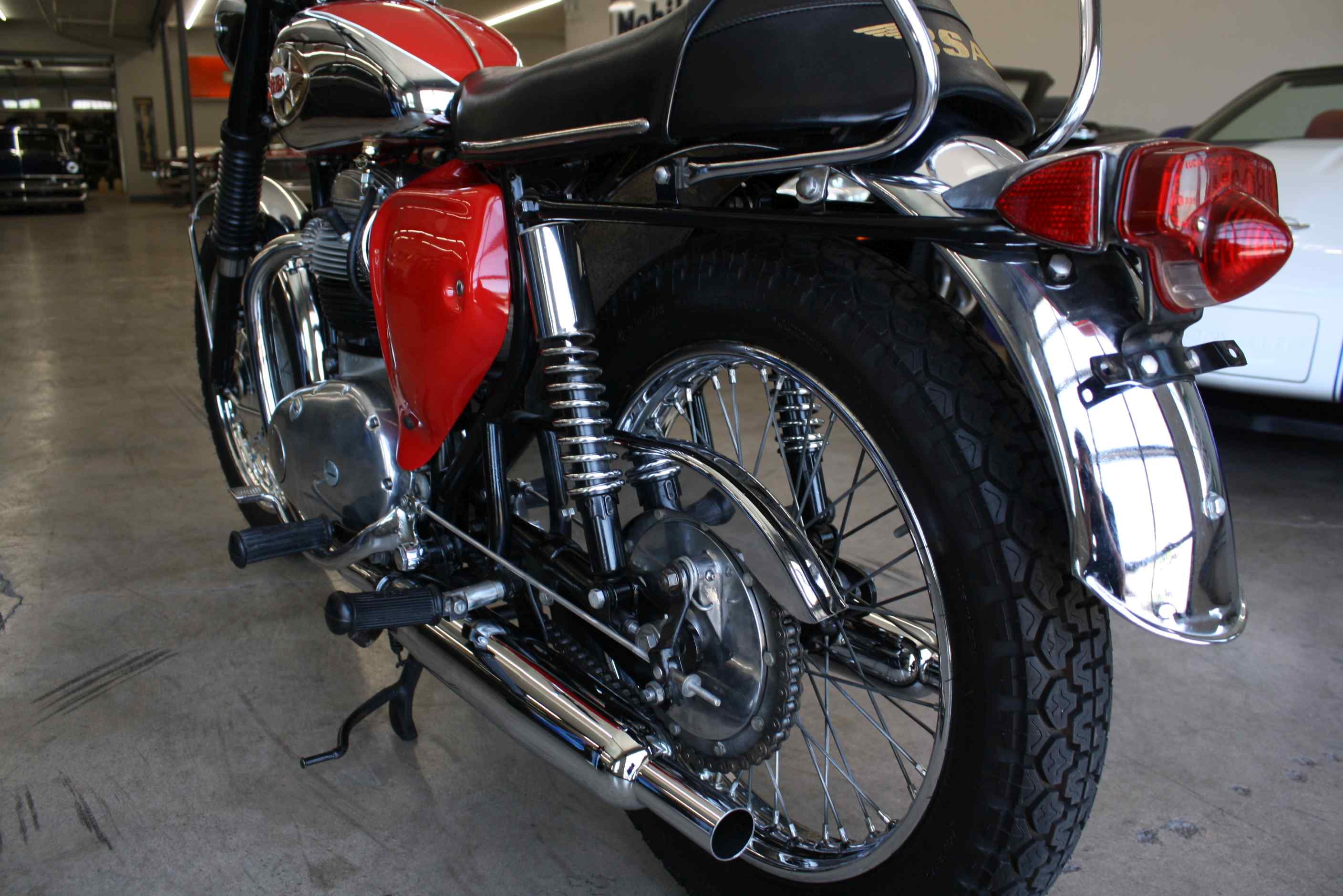 1968 BSA A65 Lightning 650.