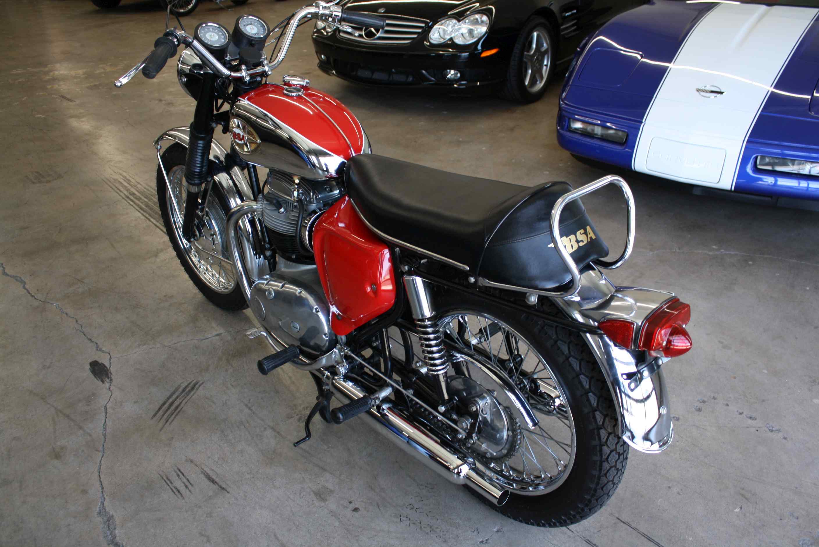 1968 BSA A65 Lightning 650.