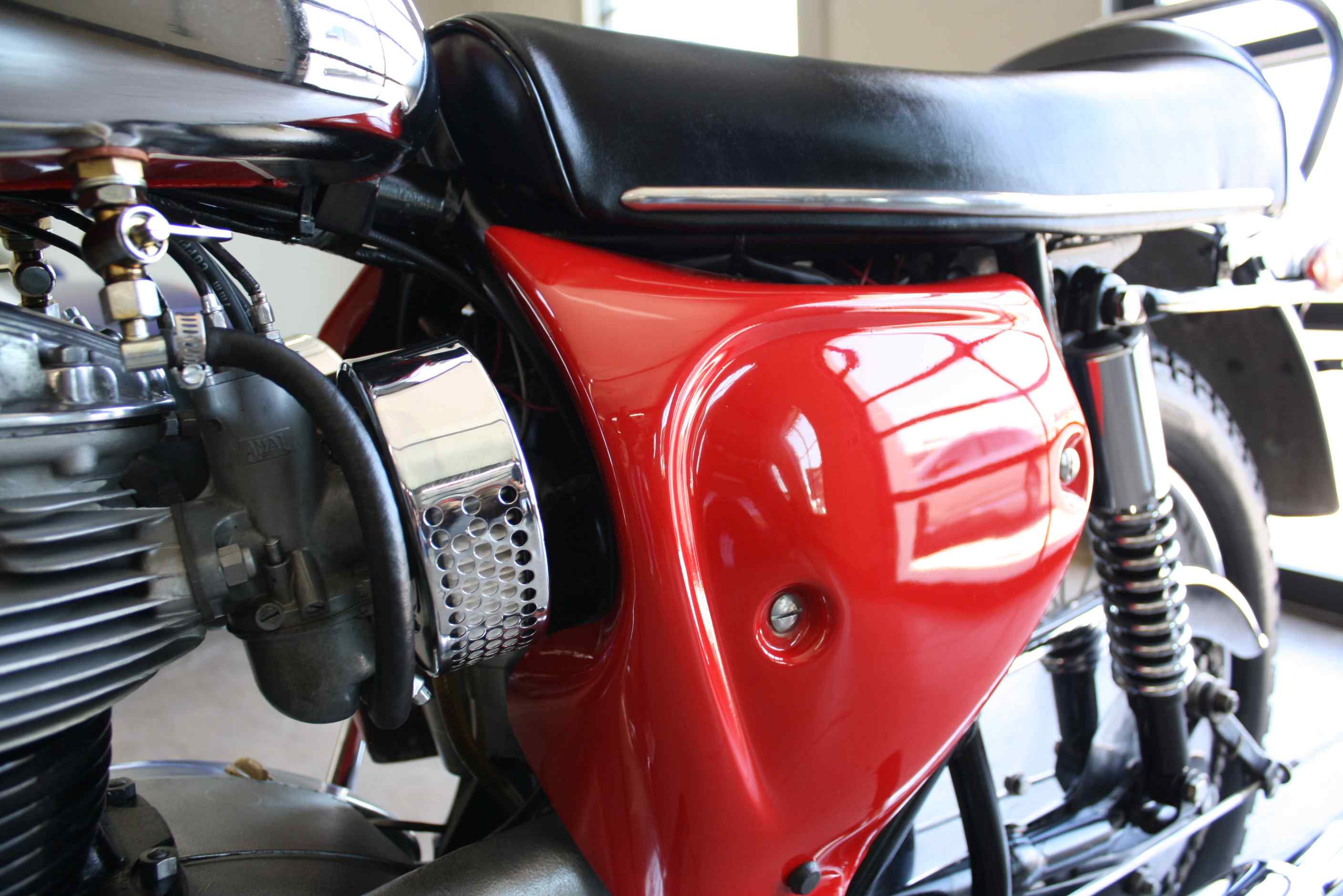1968 BSA A65 Lightning 650.
